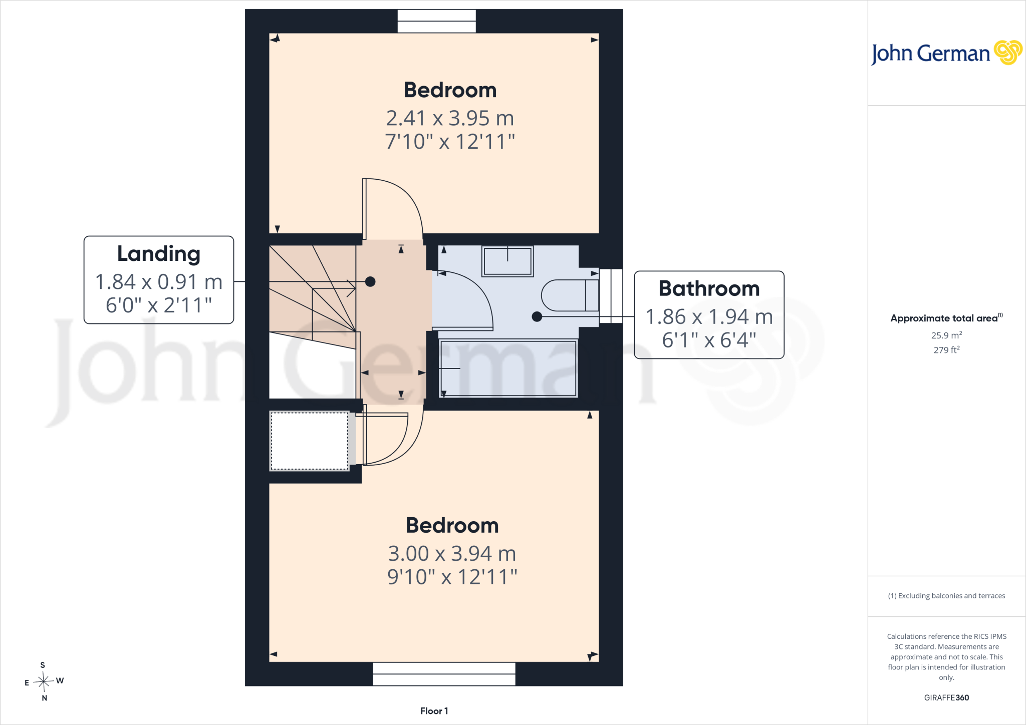 Falcon Way, East Leake floorplan