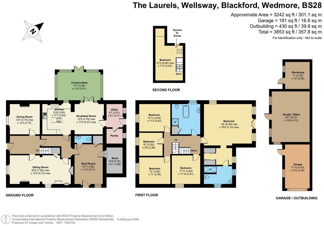 Wellsway, Blackford, Wedmore, BS28 floorplan