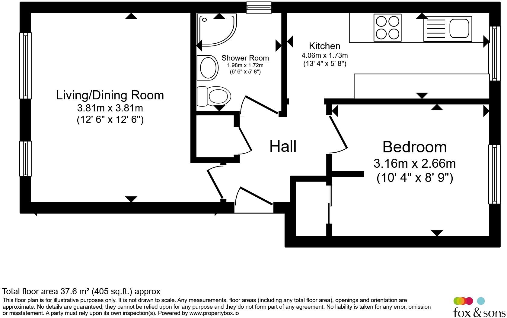 Glenview Close, CRAWLEY floorplan
