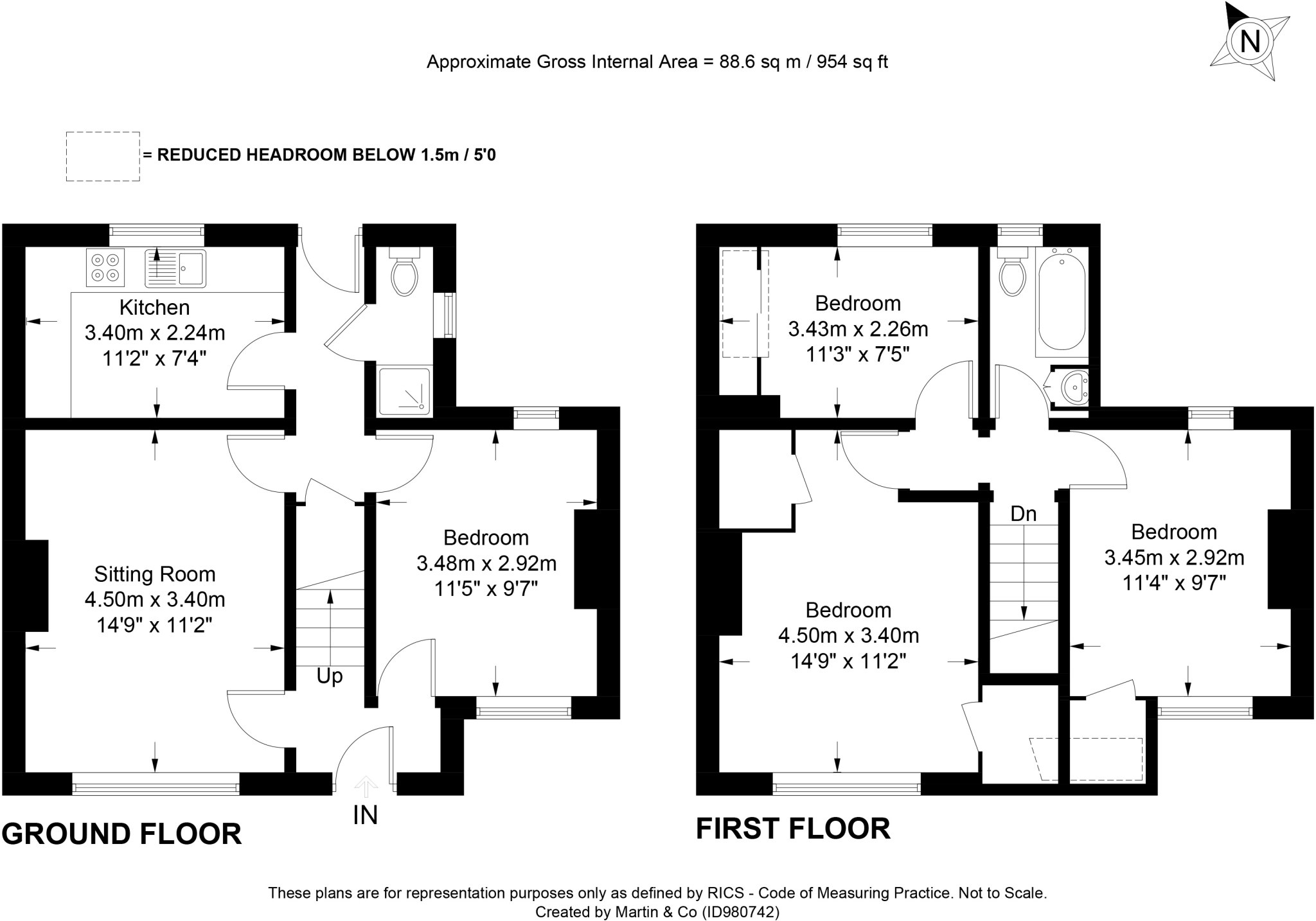 Stanmore Lane, Stanmore, Winchester floorplan