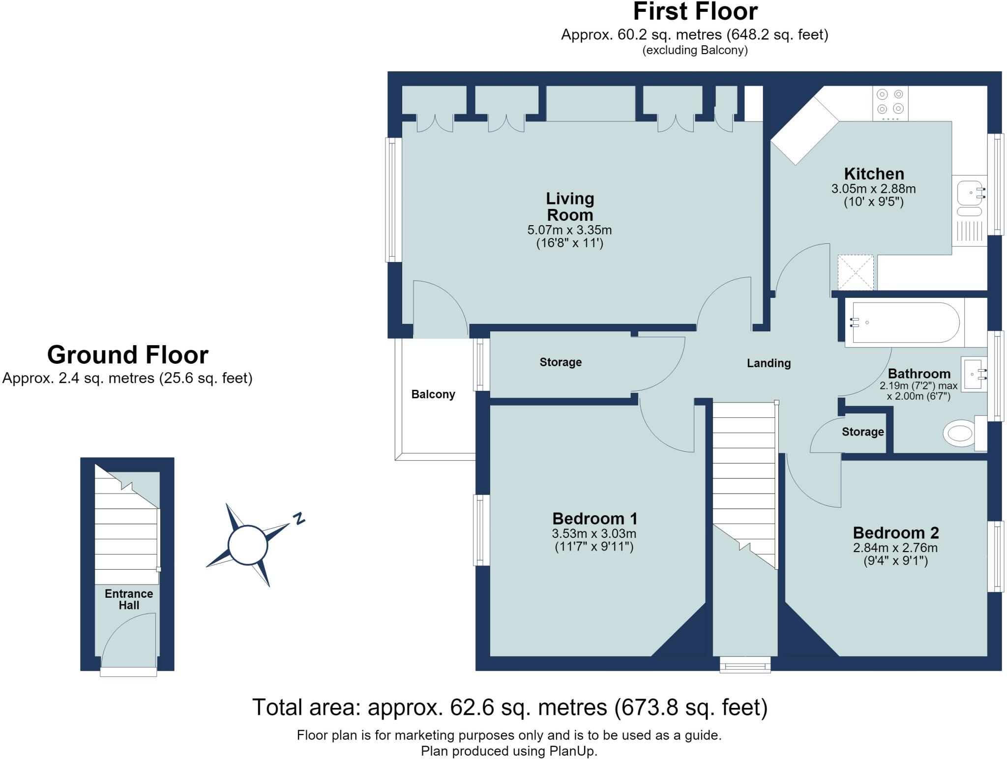 Tavistock Avenue, St. Albans, Hertfordshire, AL1 floorplan