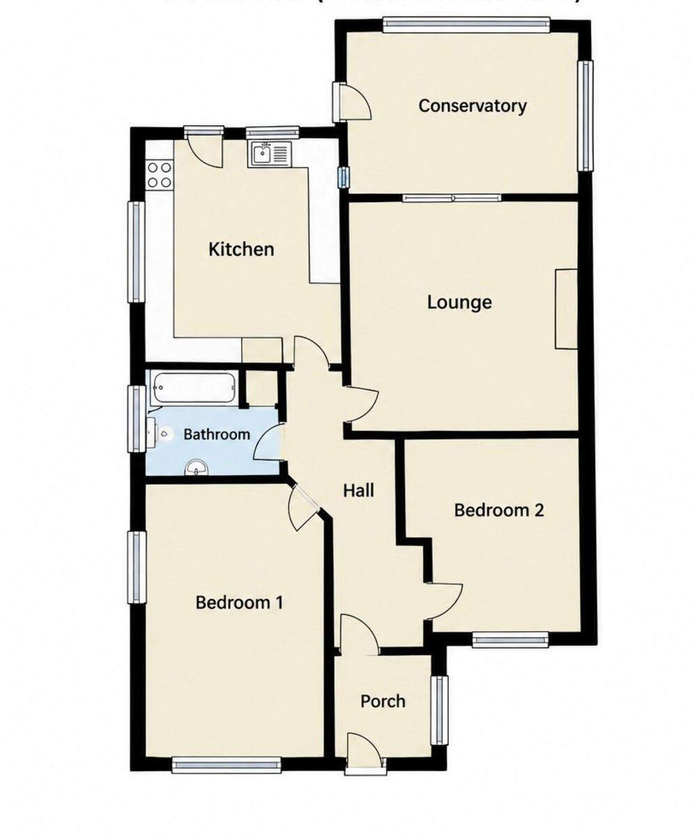 Sandown Road, Crewe floorplan