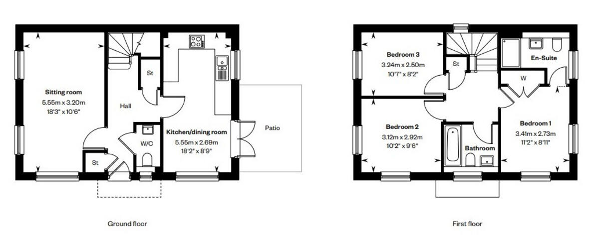 Molyneaux Avenue, Bovingdon Village floorplan