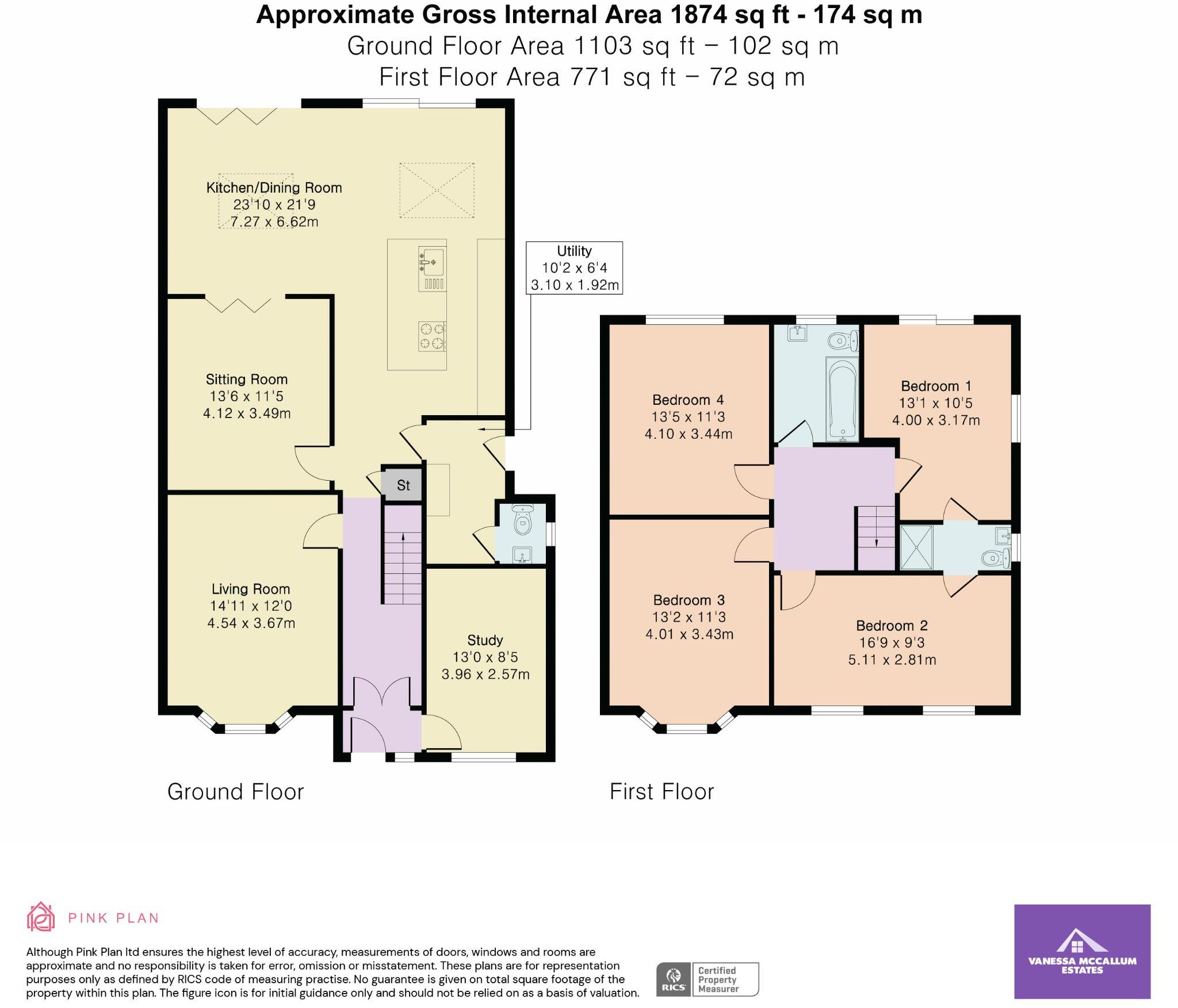 Peplins Way, Brookmans Park, AL9 floorplan
