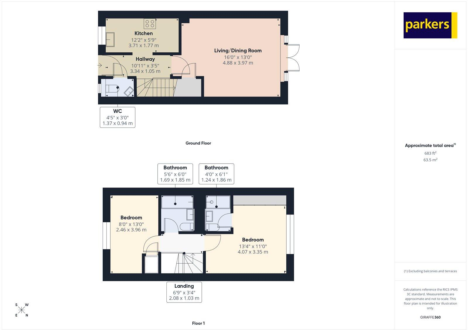 Honey Bee Street, Calcot, Reading, Berkshire, RG31 floorplan