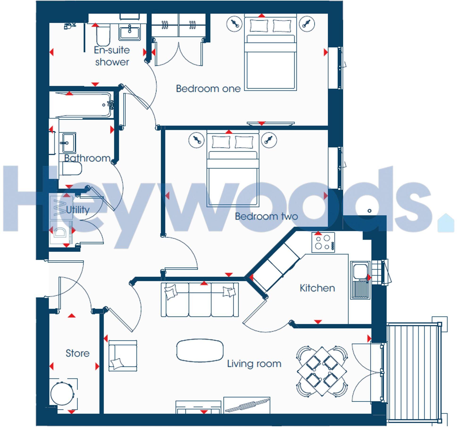 Brookfields House, Clayton Road, Newcastle Under Lyme floorplan