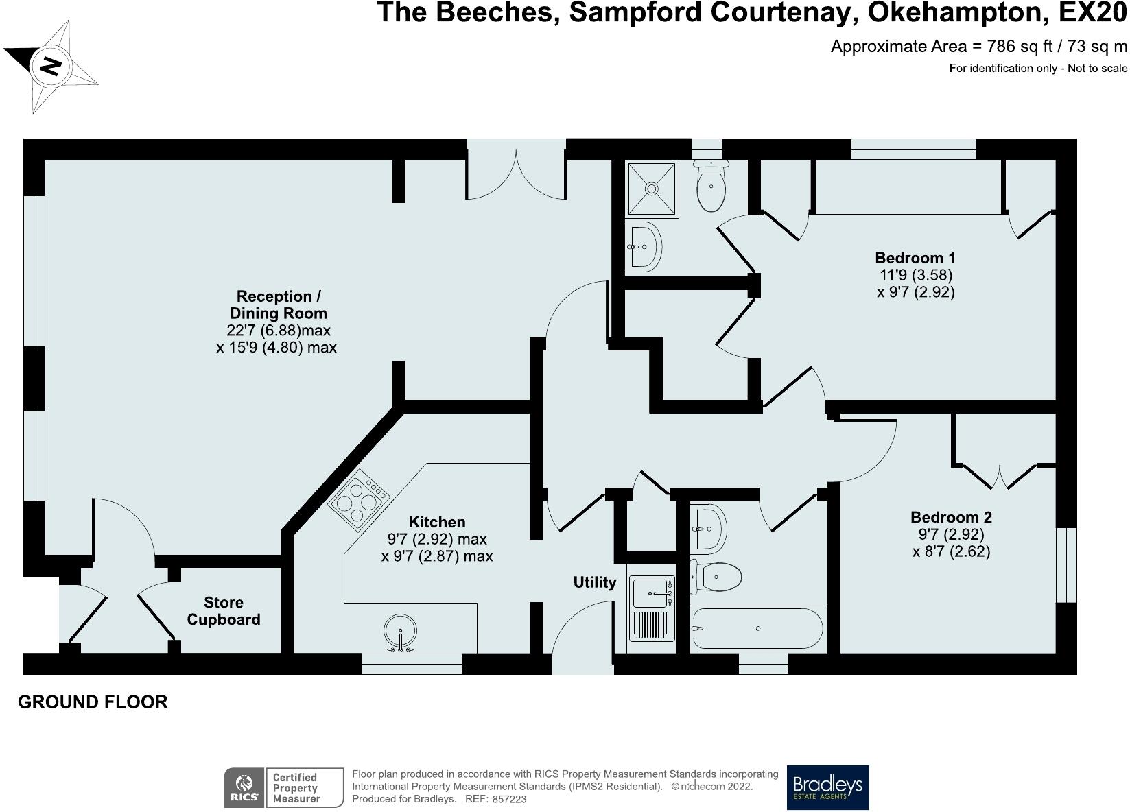 The Beeches, Sampford Courtenay, Okehampton floorplan