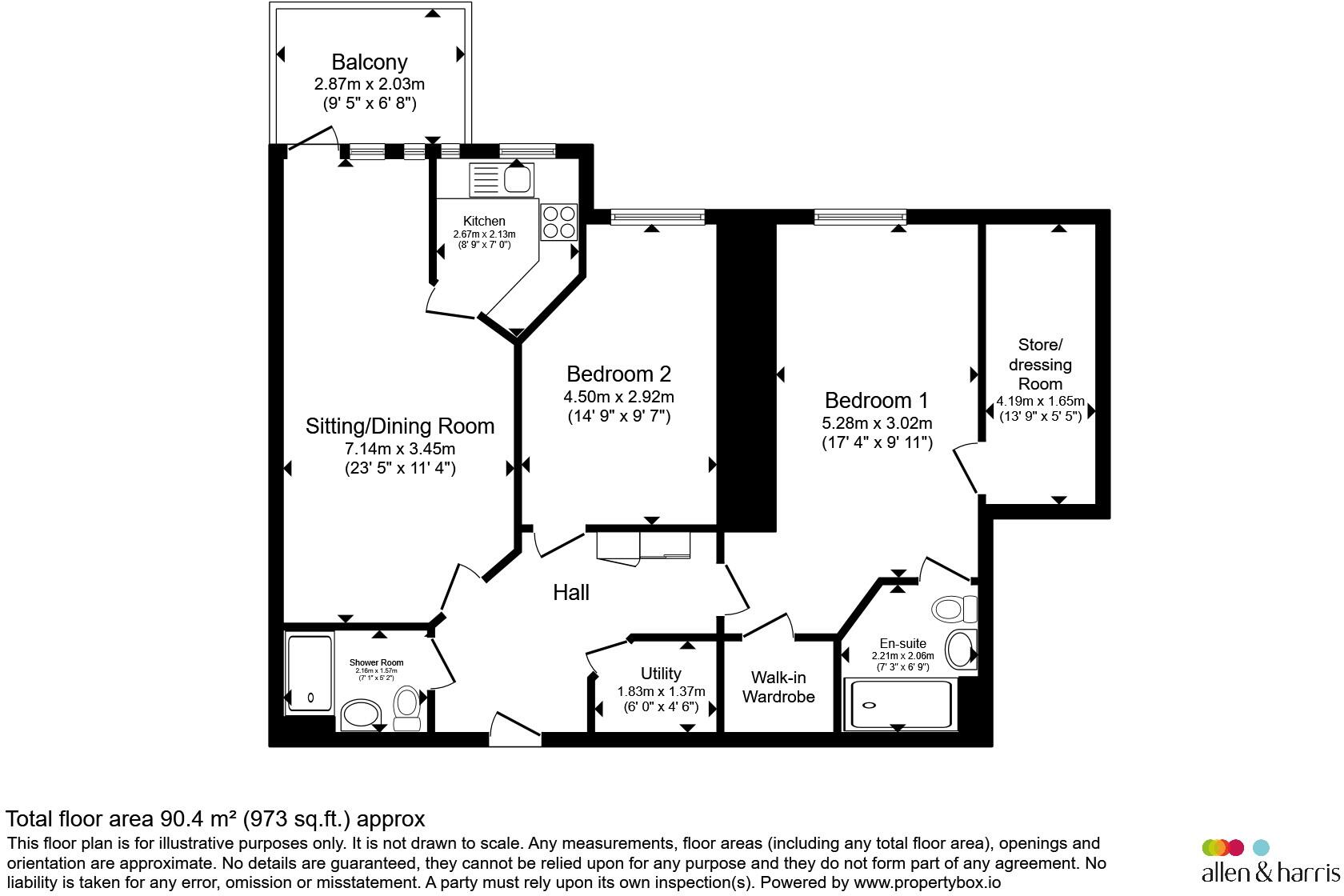Westmead Lane, Chippenham floorplan