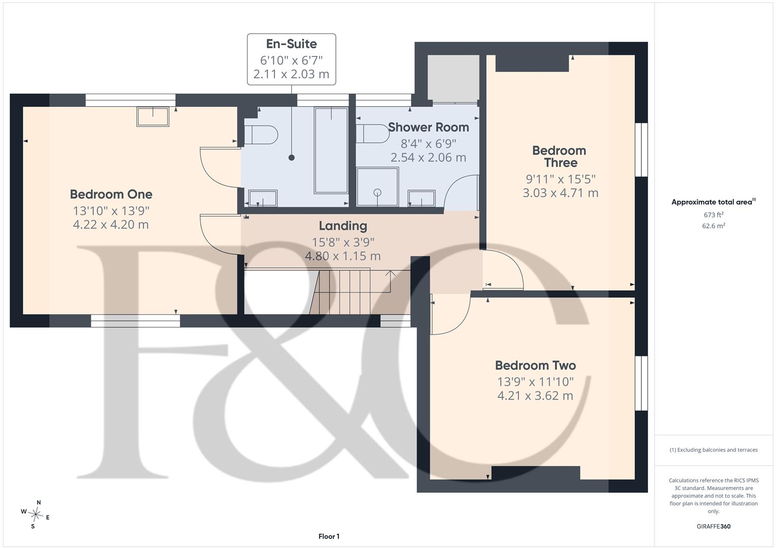 The Gables, Swarkestone, Derbyshire floorplan