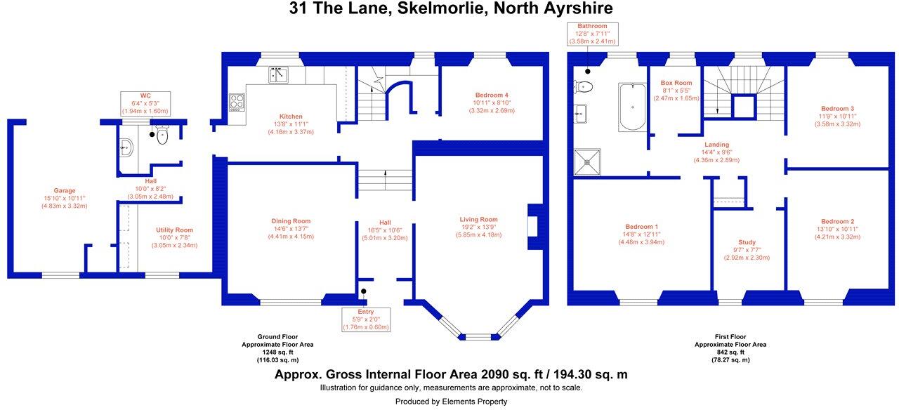31 The Lane, Skelmorlie, North Ayrshire, PA17 floorplan
