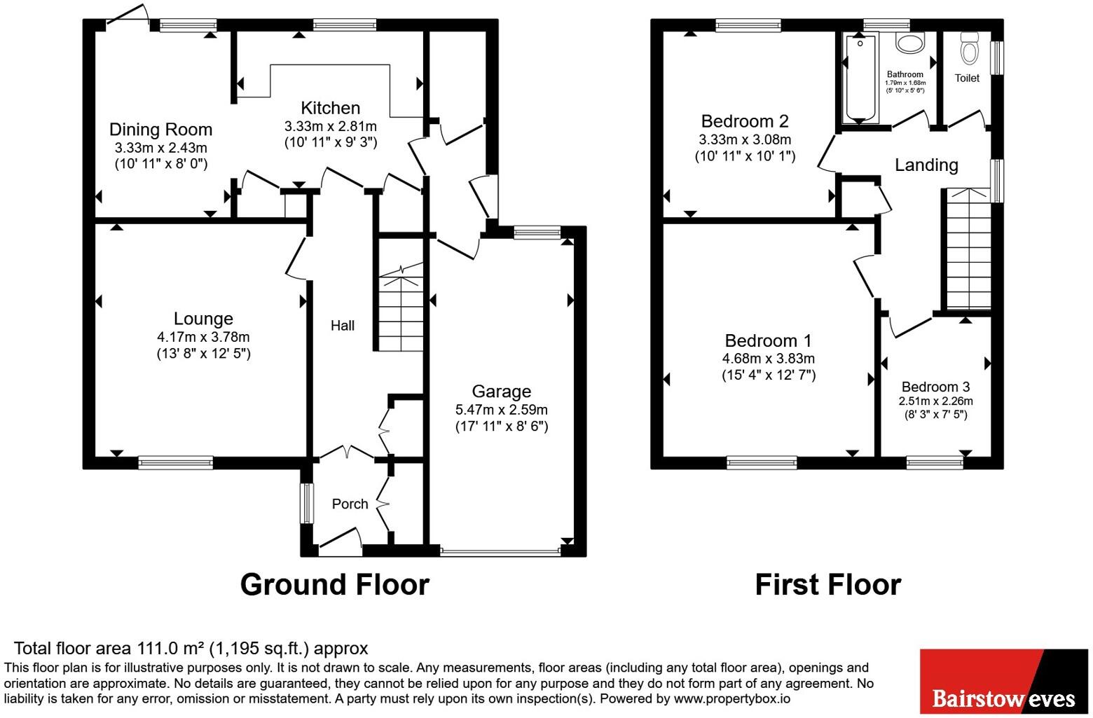 Dormy Close, Mansfield Woodhouse, Mansfield, Nottinghamshire, NG19 floorplan