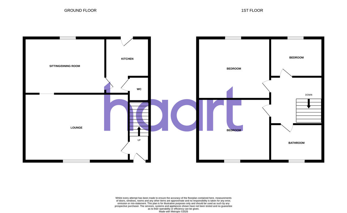 Avenue Road, Askern, Doncaster floorplan