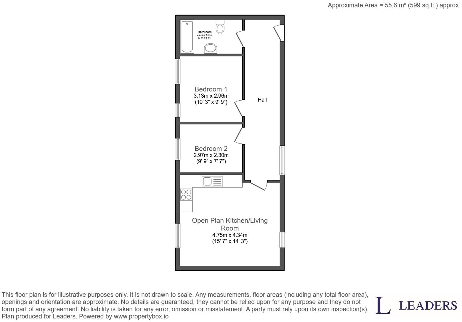Herriotts Lane, Wellingborough, Northamptonshire, NN8 floorplan