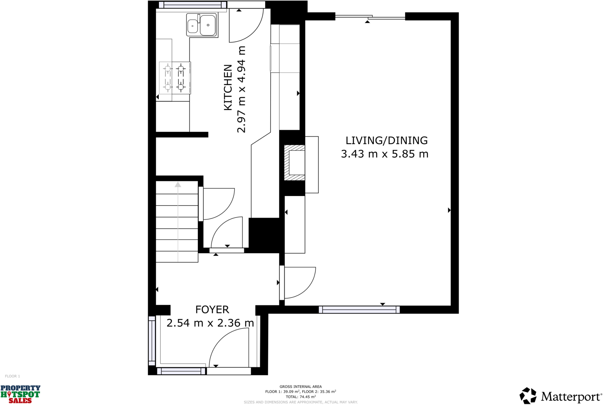 Beaufort Close, Fairwater, Cwmbran, Torfaen floorplan