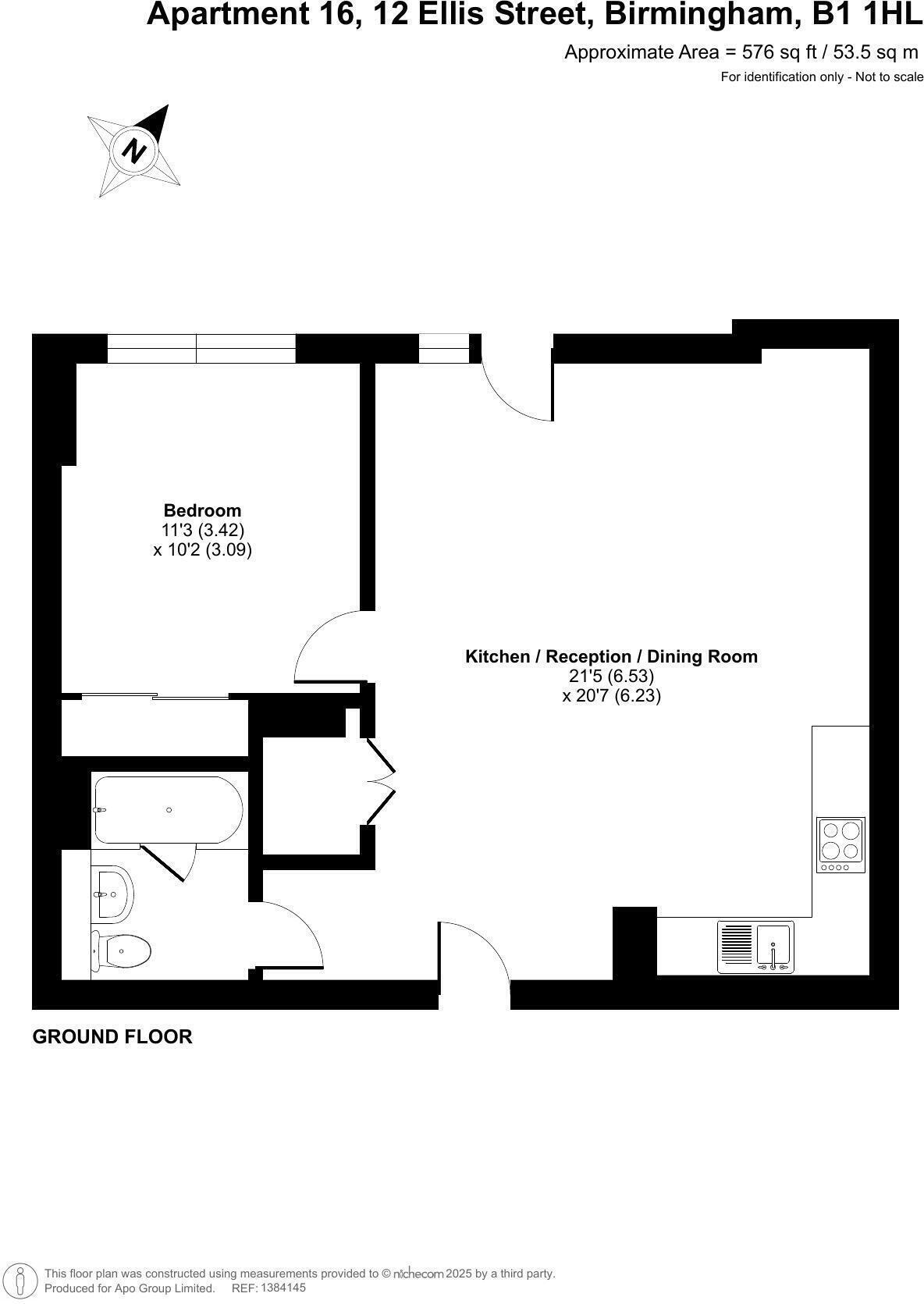 Momento Birmingham  floorplan