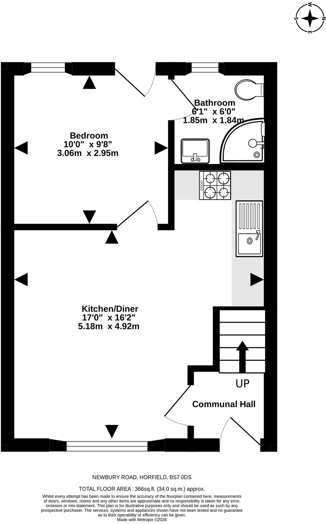 Newbury Road, Horfield, Bristol floorplan