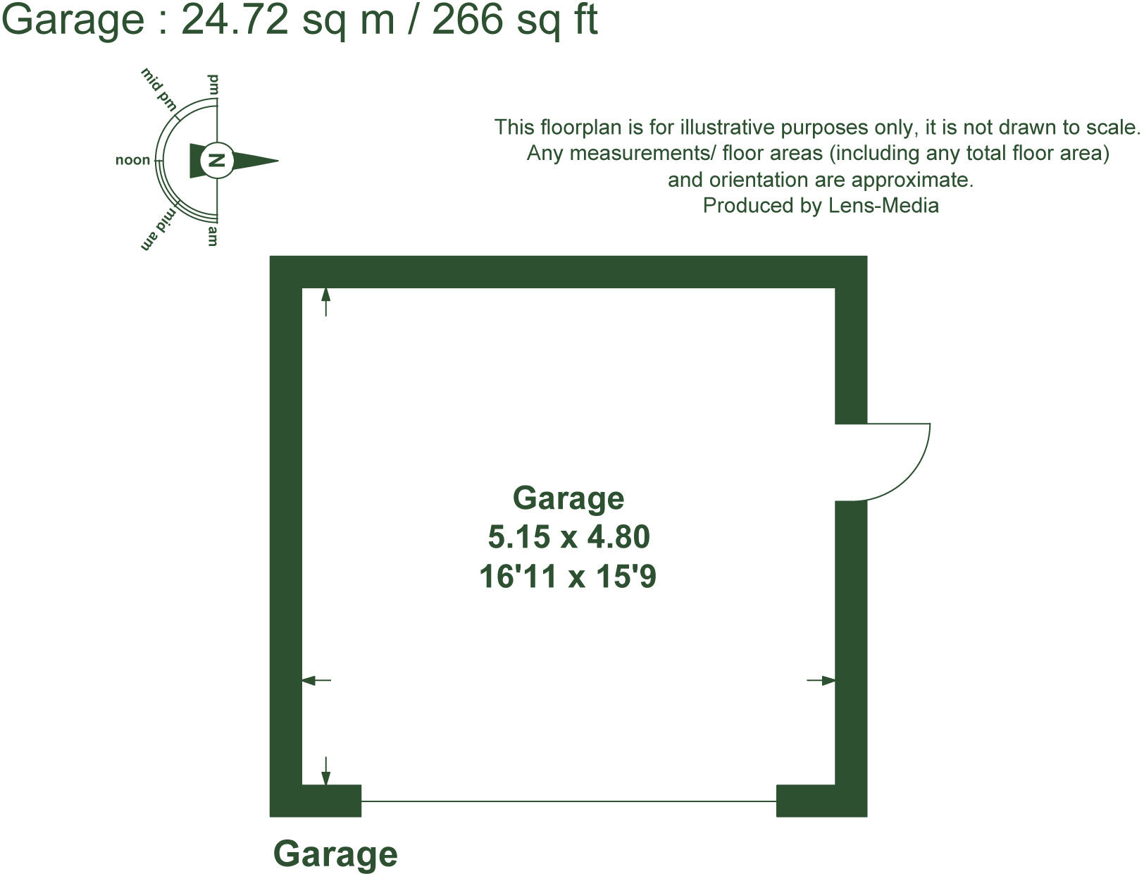 Back Lane, Newburgh, Wigan, Lancashire floorplan
