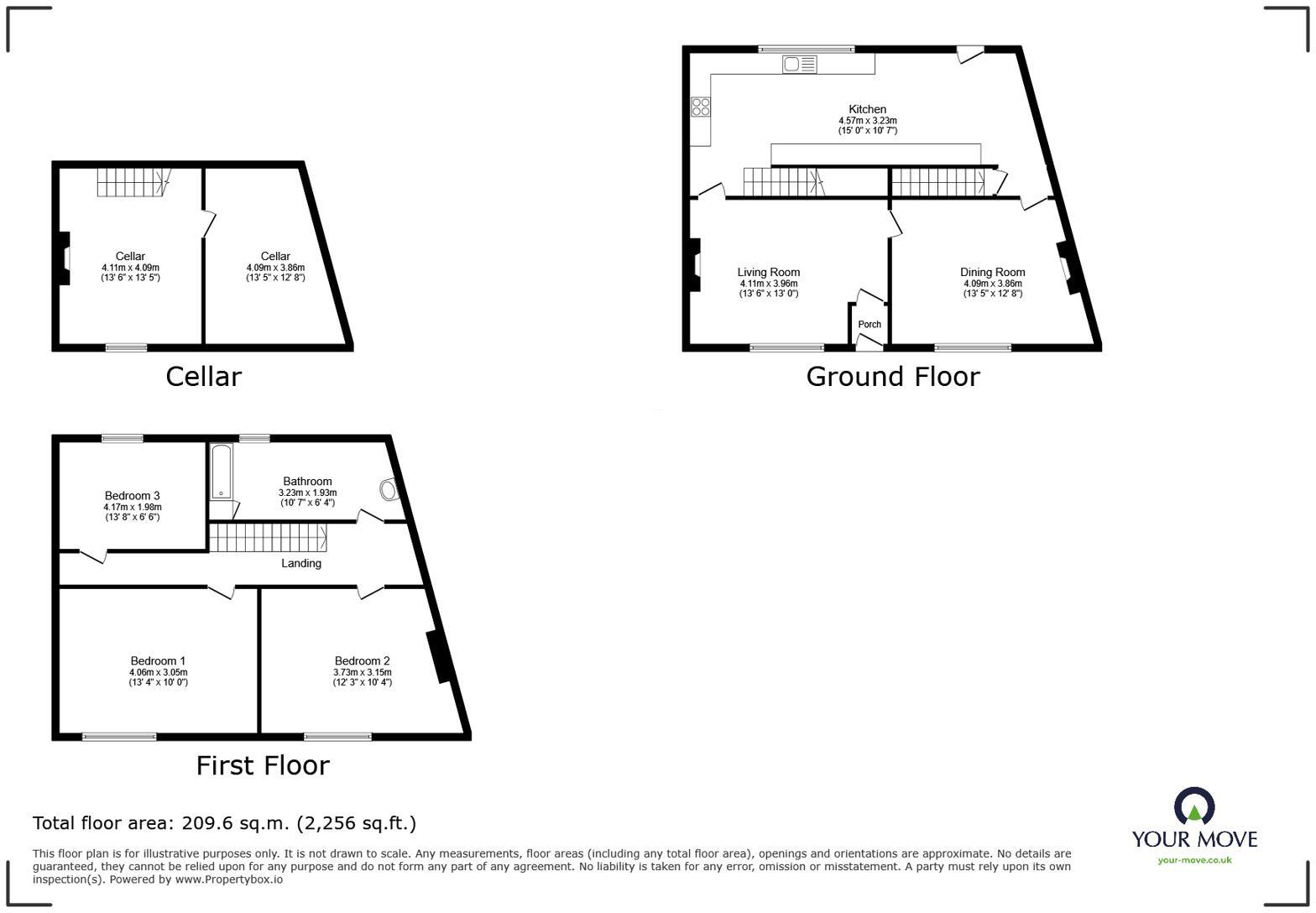 Bridgefield Street, Radcliffe, Manchester, Greater Manchester, M26 floorplan