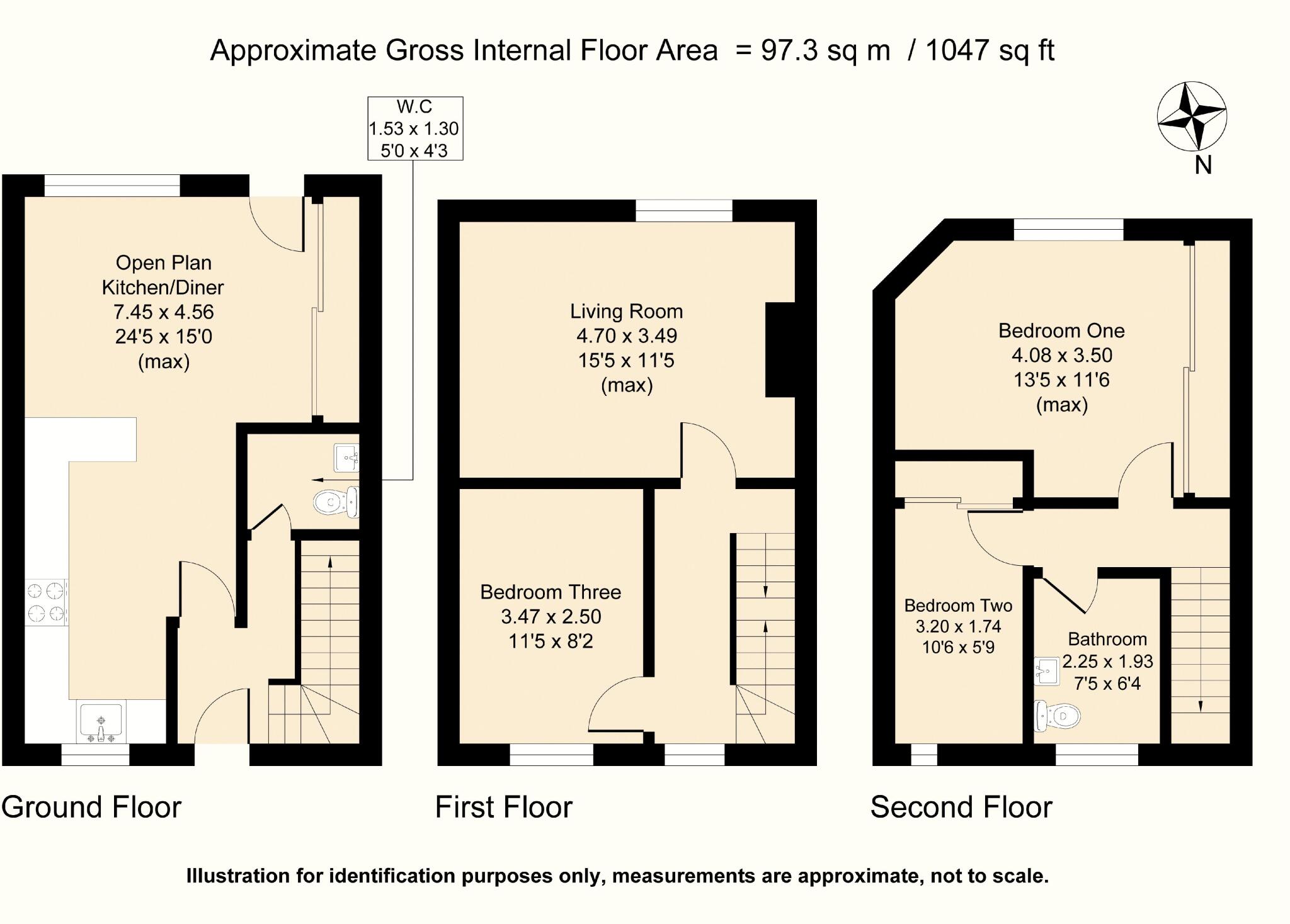 Lower Townhouse Mill Cottage, Town House Road, Littleborough OL15 9JX floorplan