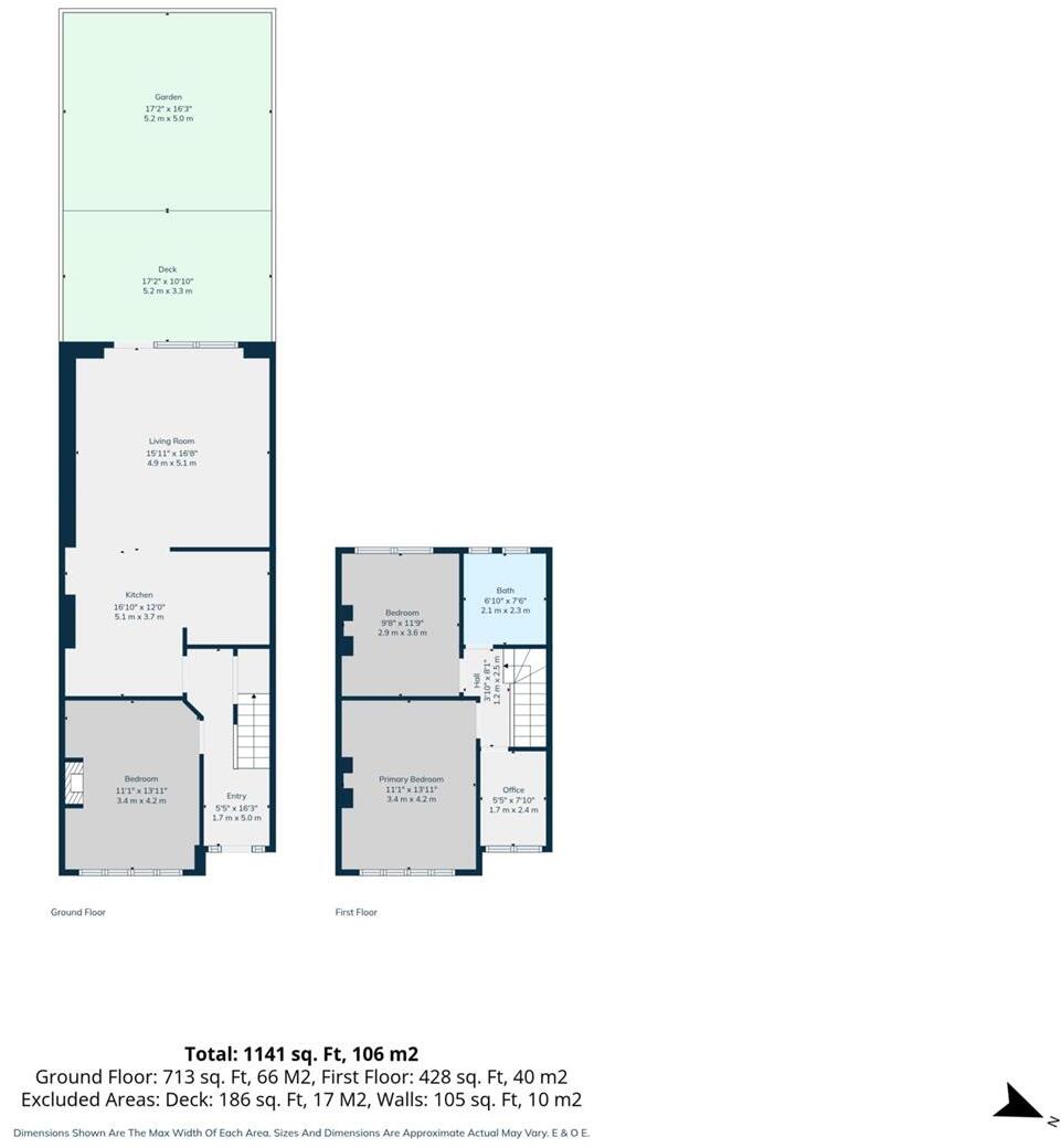 Chase Side Avenue, Wimbledon floorplan
