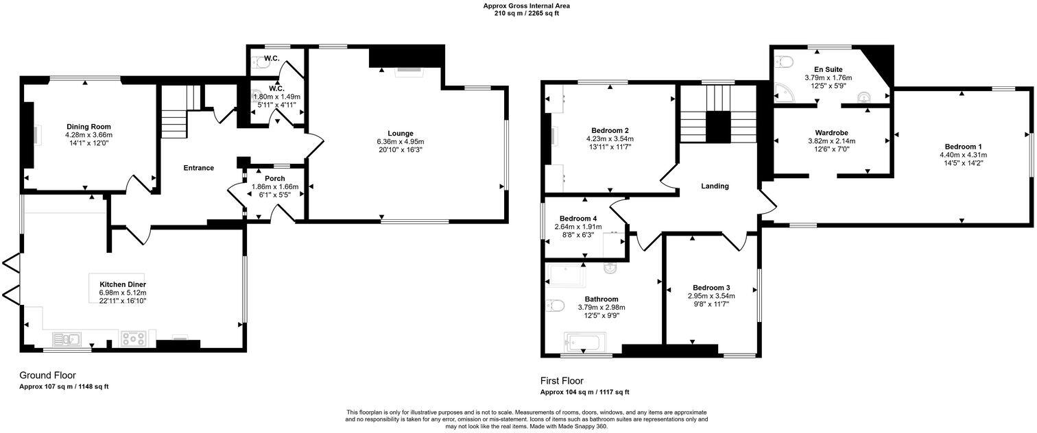 The Old Vicarage, Nunthorpe floorplan