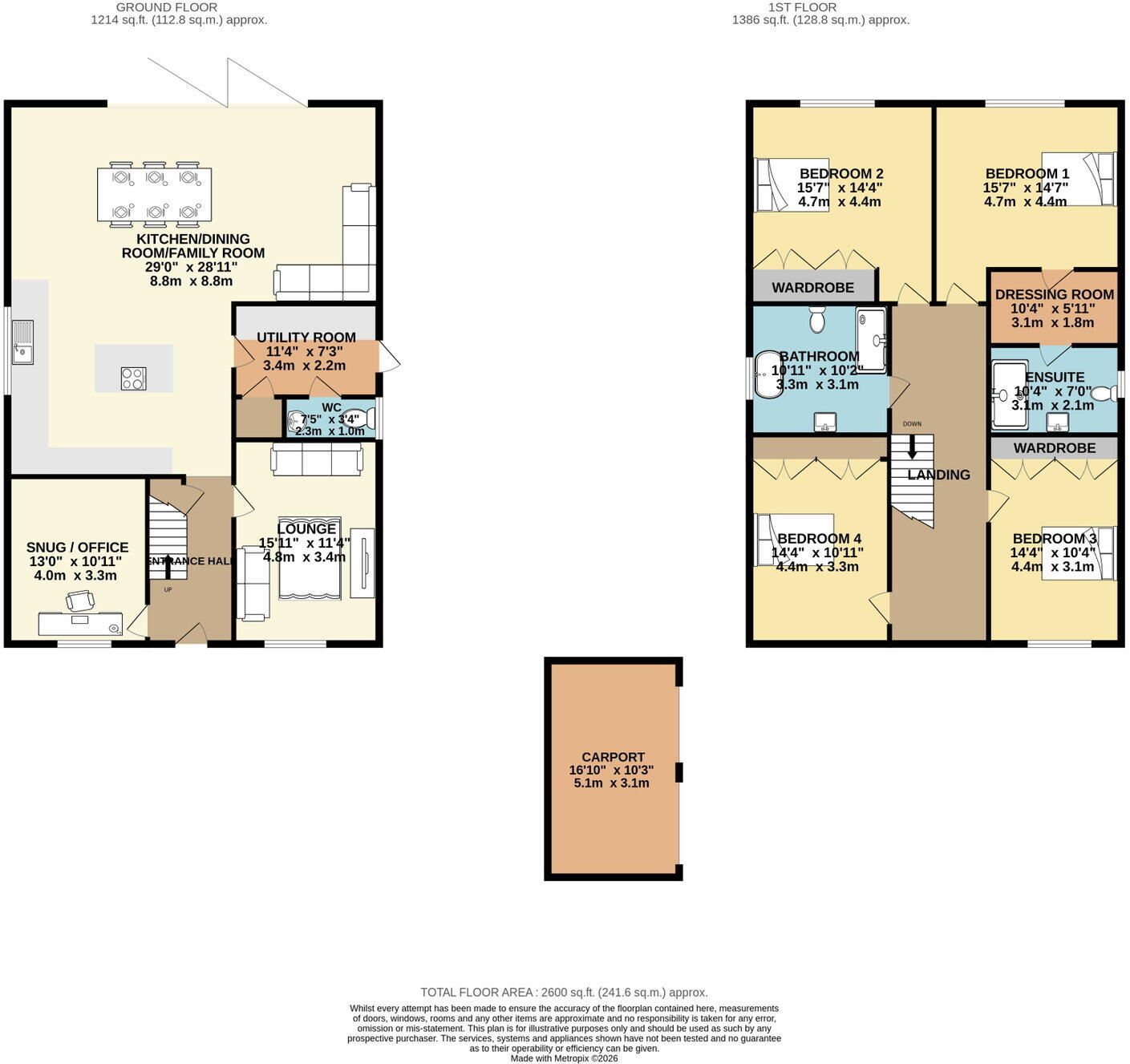 Primrose Hill , Doddington, PE15 0ST floorplan
