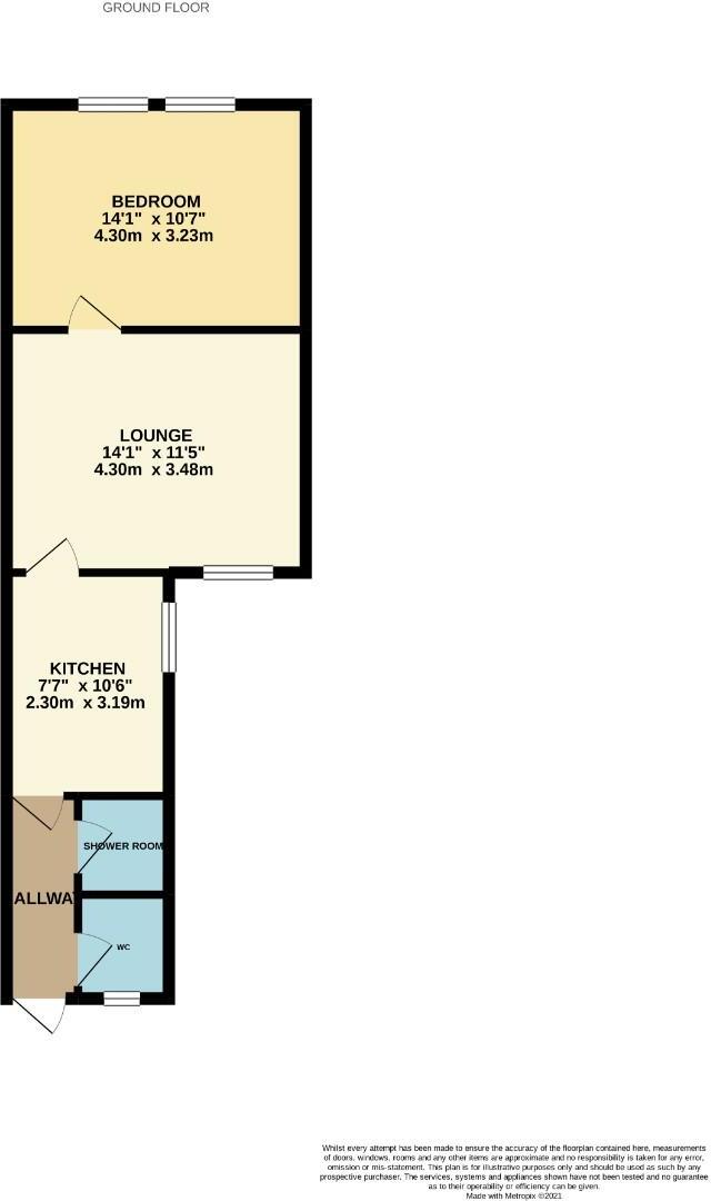 Abington Avenue, Abington, Northampton floorplan