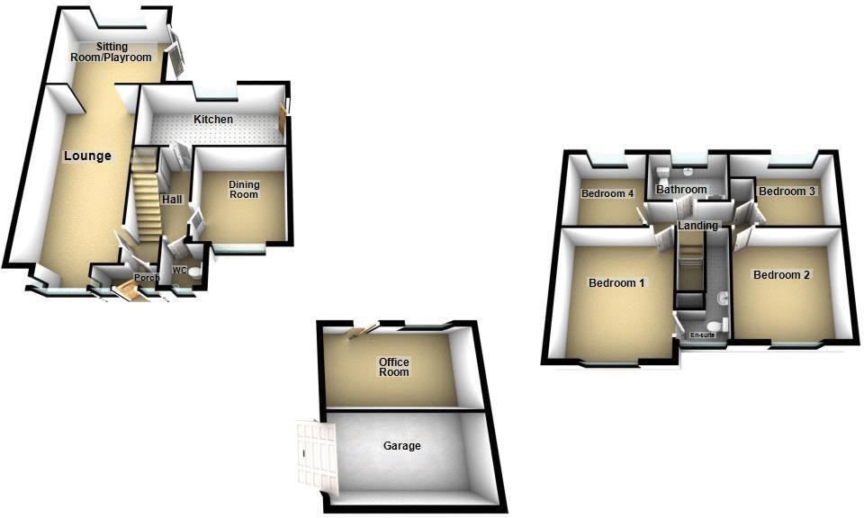High Land Road, Upper Stonnall floorplan