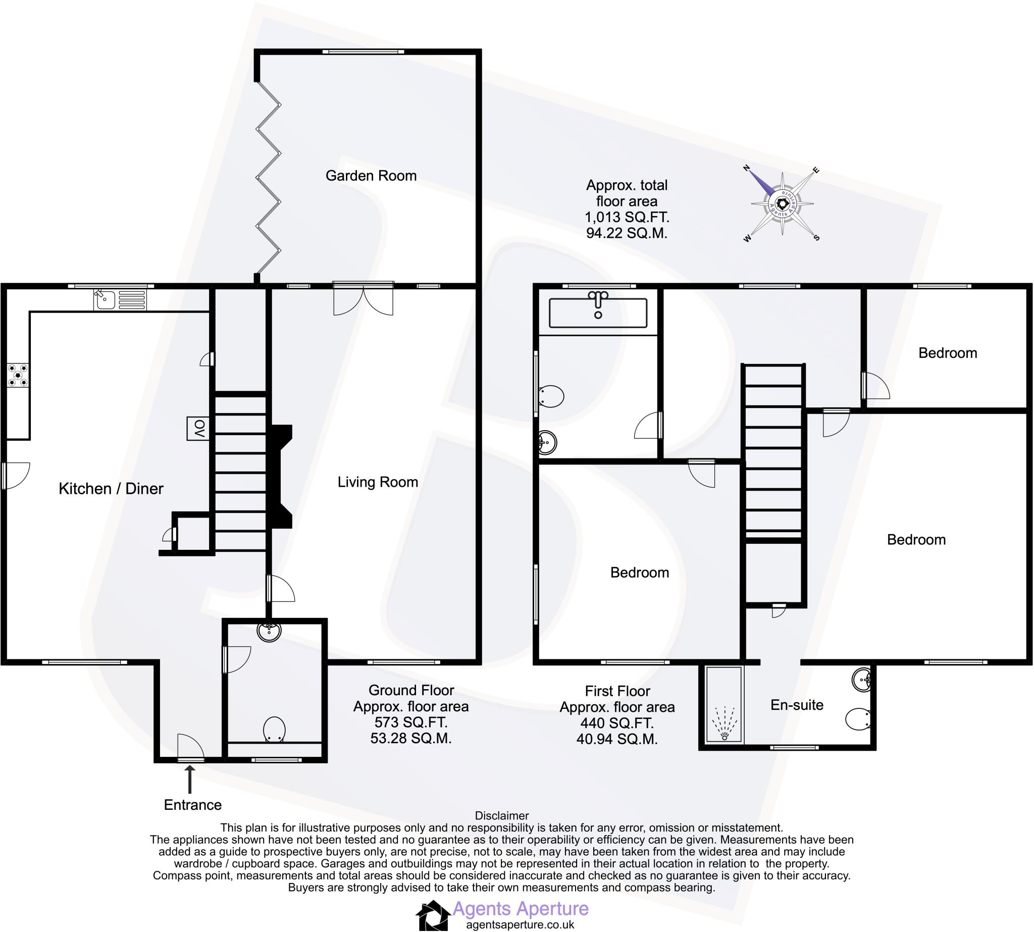 Church End Lane, Runwell, Wickford, Essex, SS11 floorplan