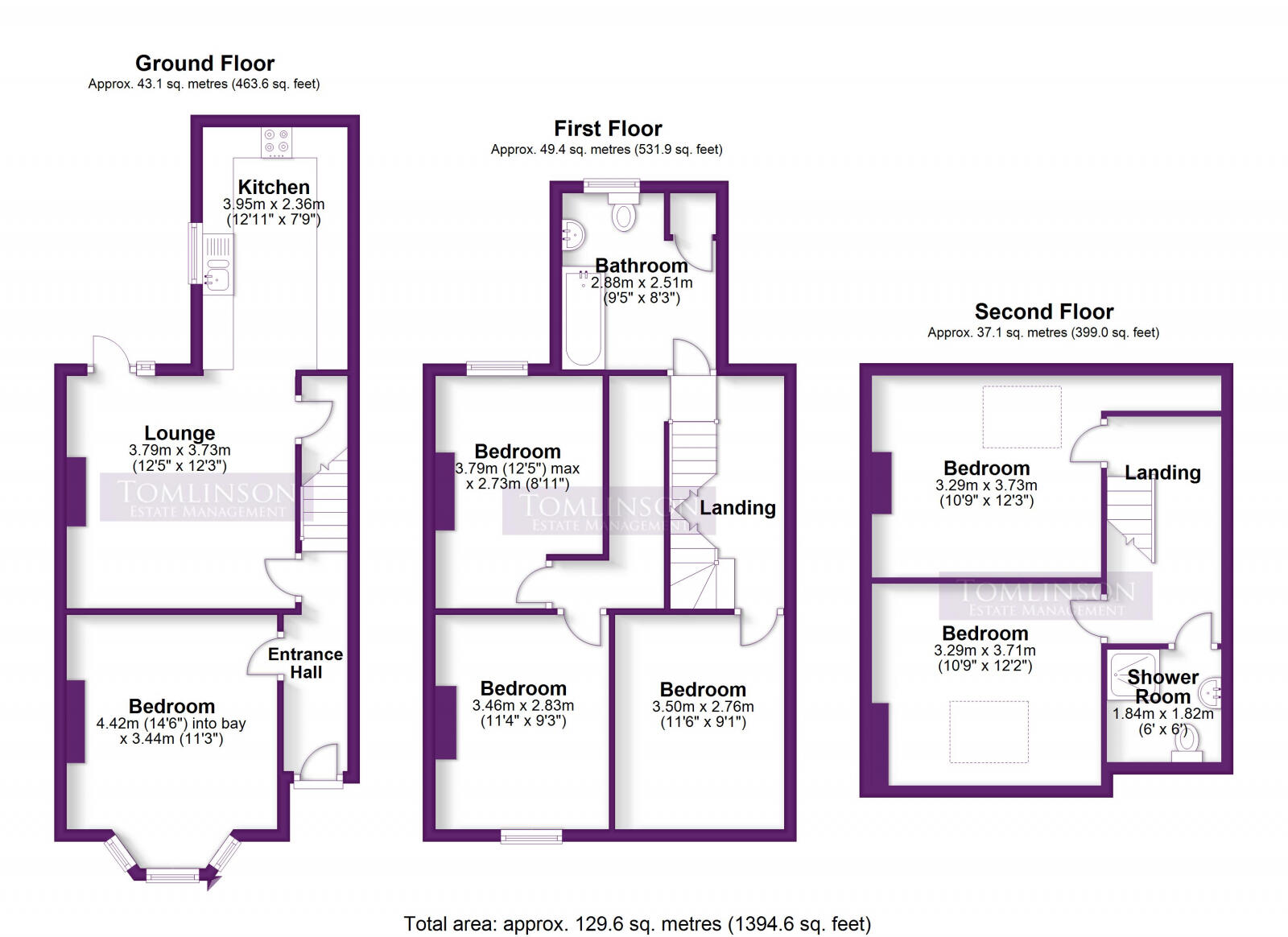 Albert Grove, Lenton, Nottingham, NG7 1PB floorplan