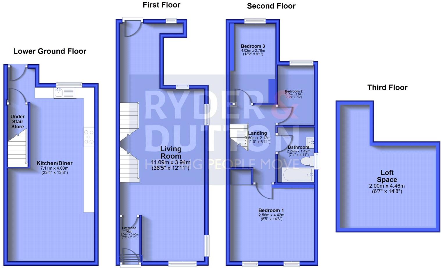Newchurch Road, Rawtenstall, Rossendale, BB4 floorplan