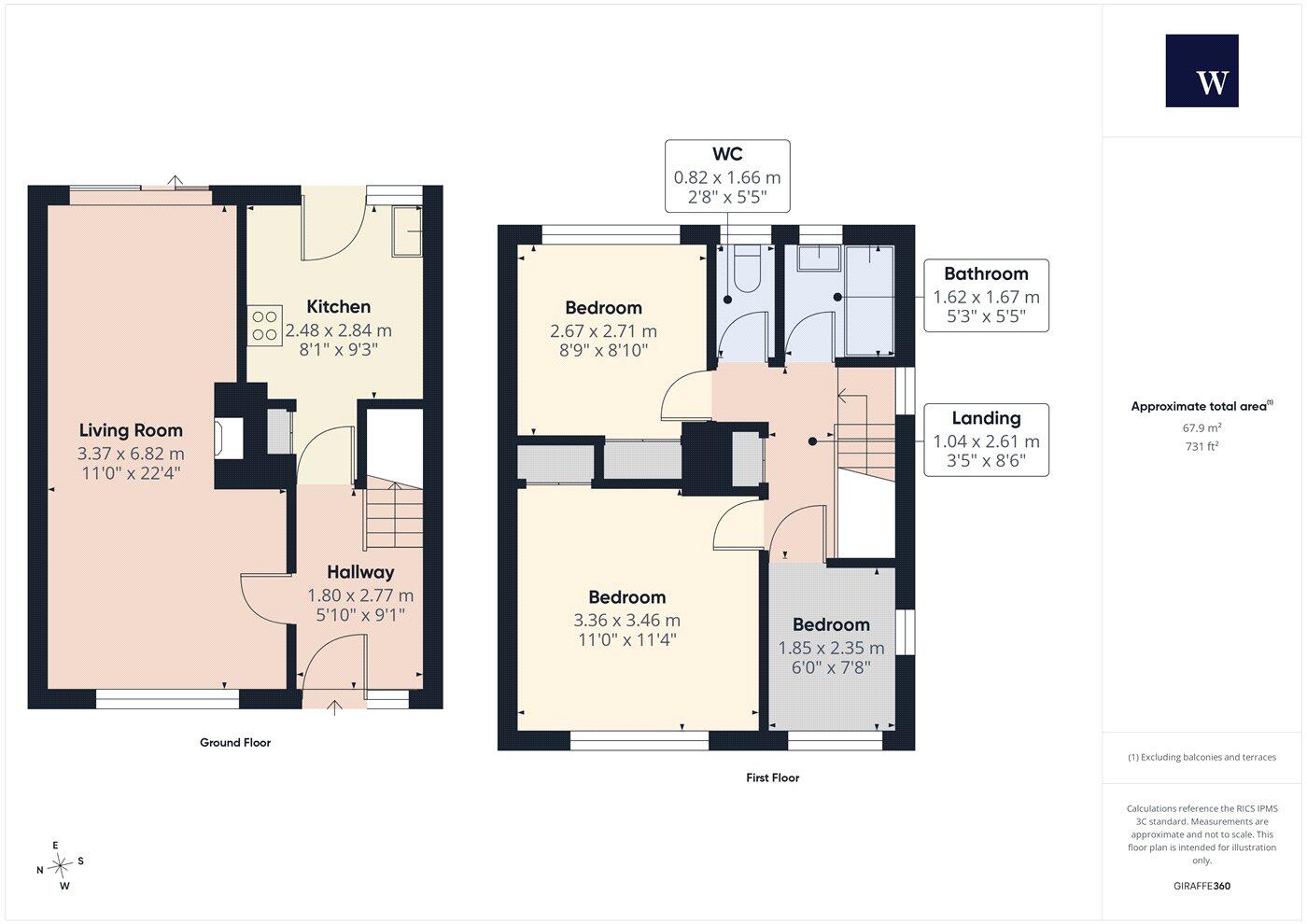 Leigh Orchard Close, London, SW16 floorplan