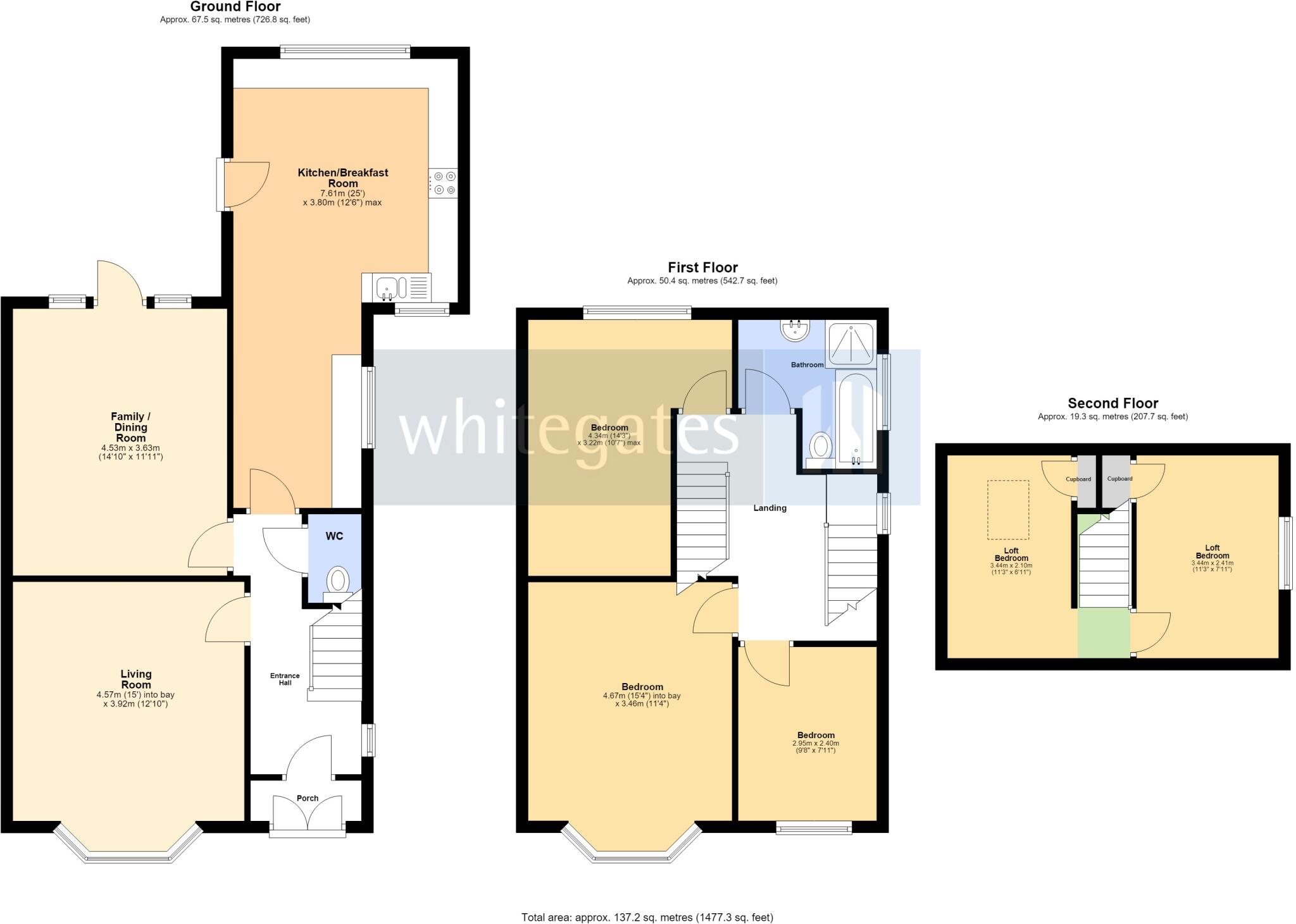 St. James Road, Eccleston Park, Prescot, Merseyside, L34 floorplan