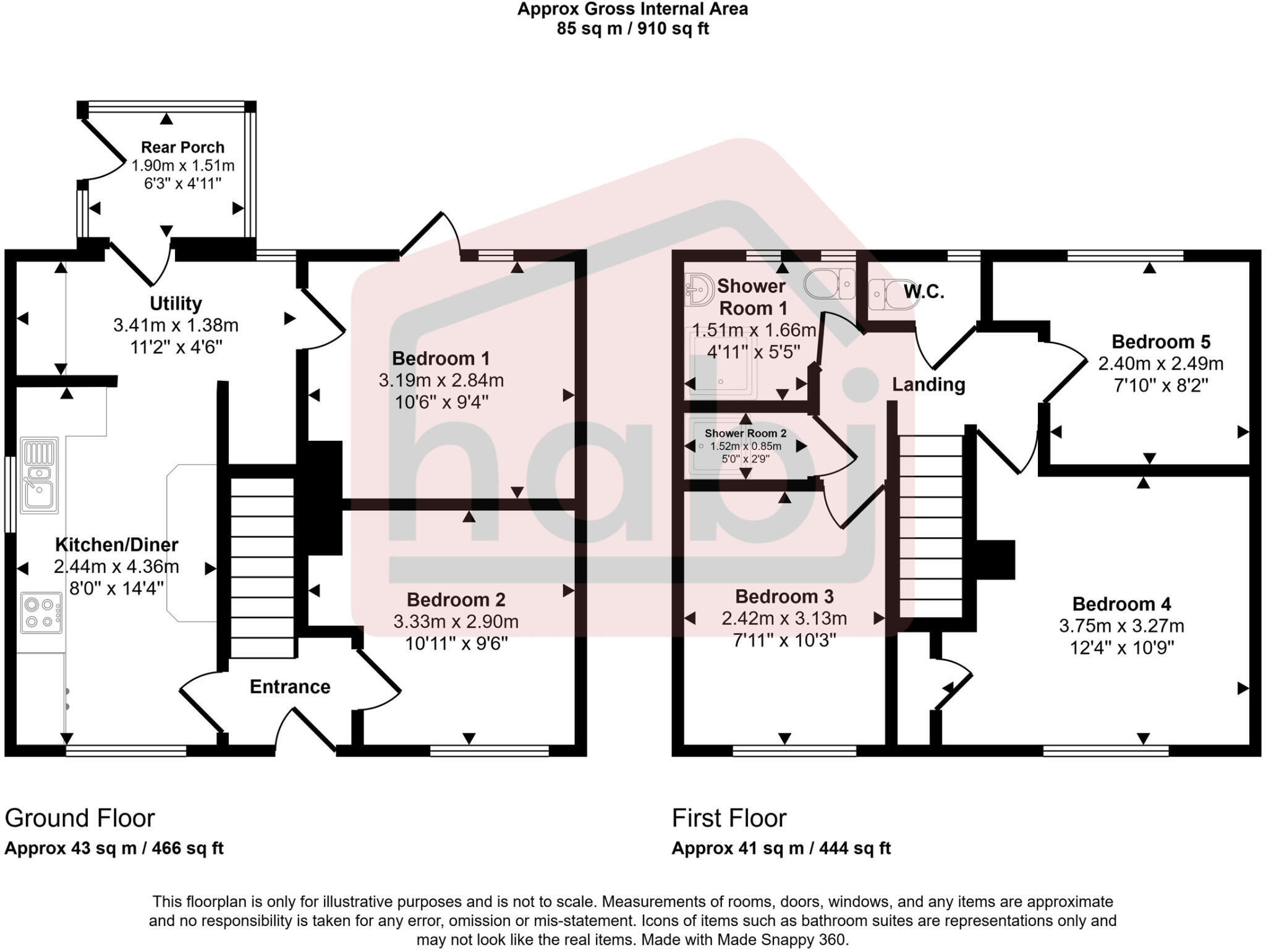Fountains Road, Norwich, NR4 floorplan