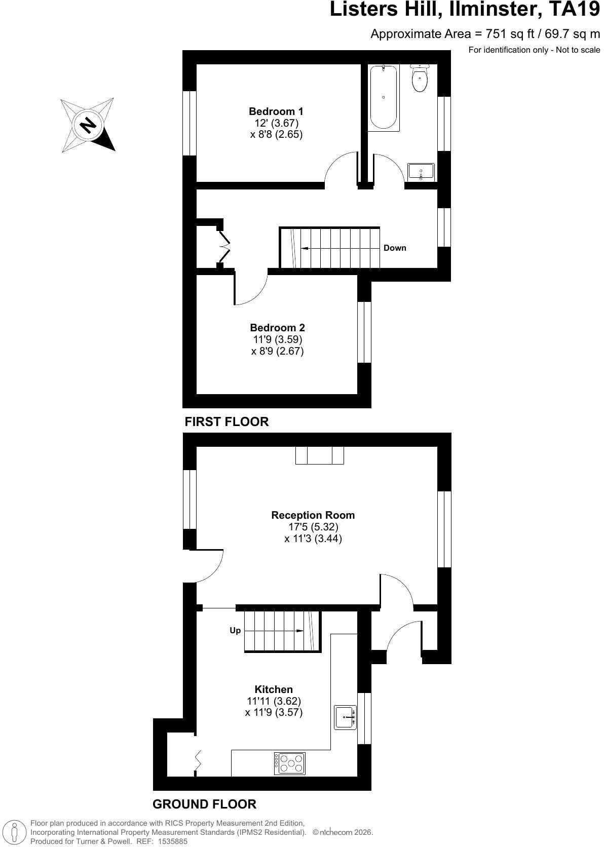 Listers Hill, Ilminster floorplan