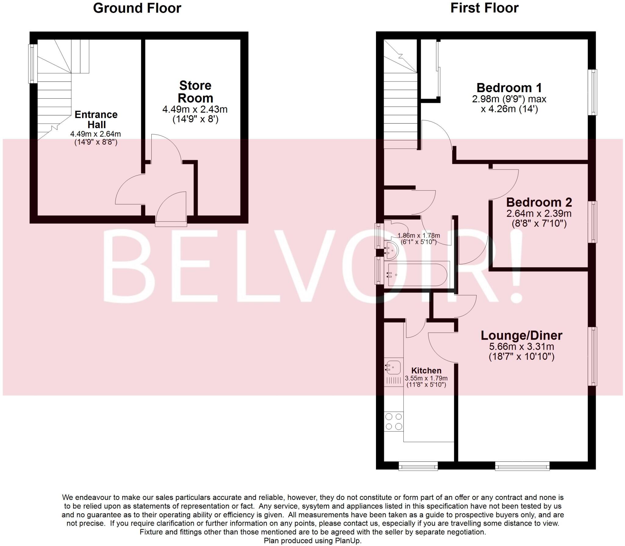 19, Westbury Walk, Corby floorplan