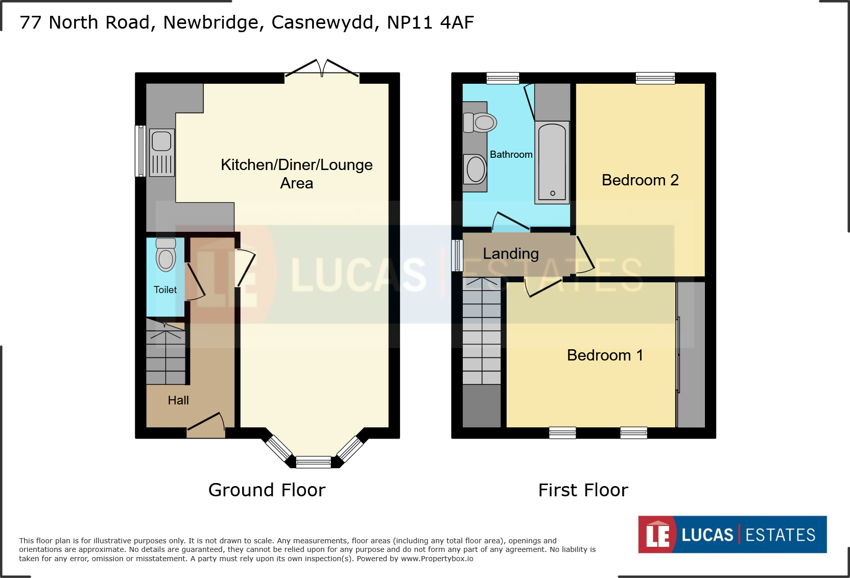 North Road, Newbridge floorplan