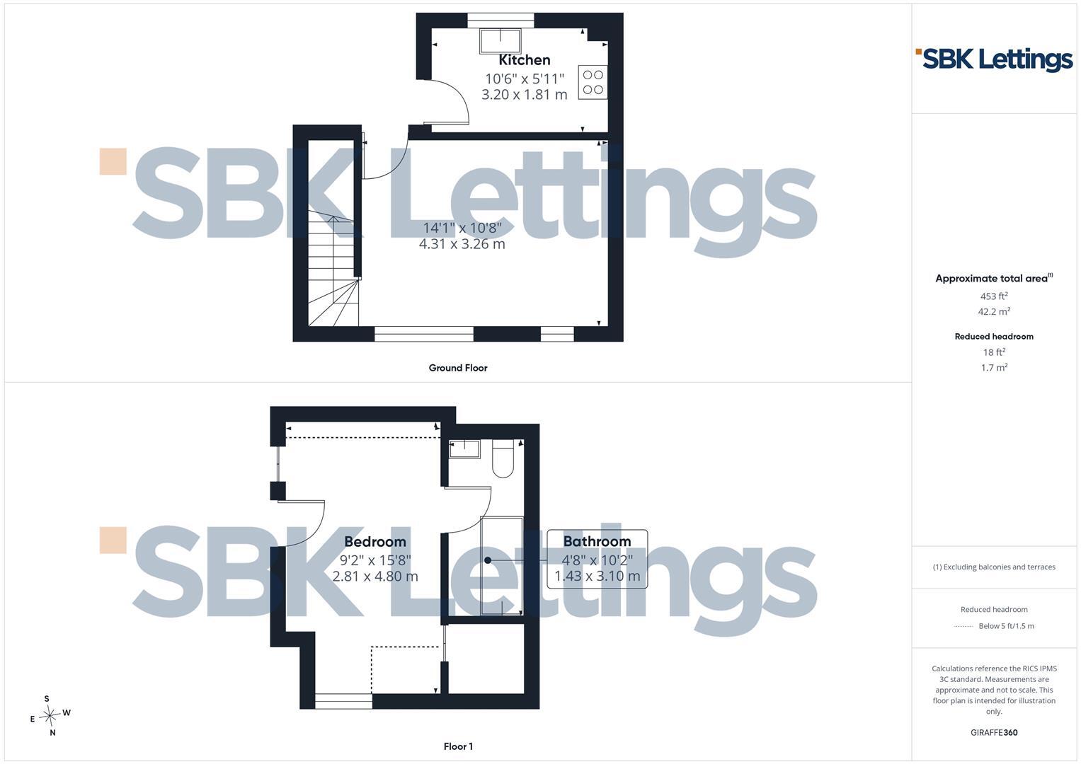 Swan Lane, Evesham floorplan