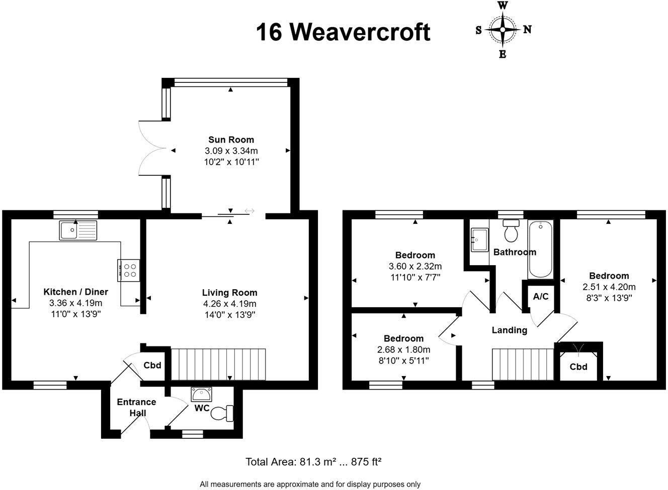 Weavercroft, Didcot, Oxfordshire, OX11 floorplan