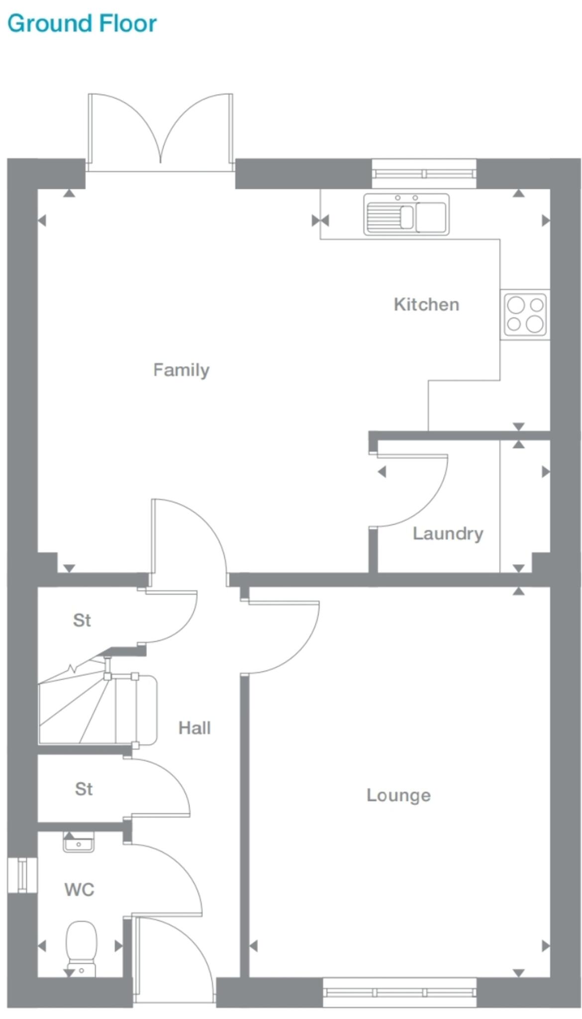 Cleve Wood Road, Thornbury, BS35 floorplan