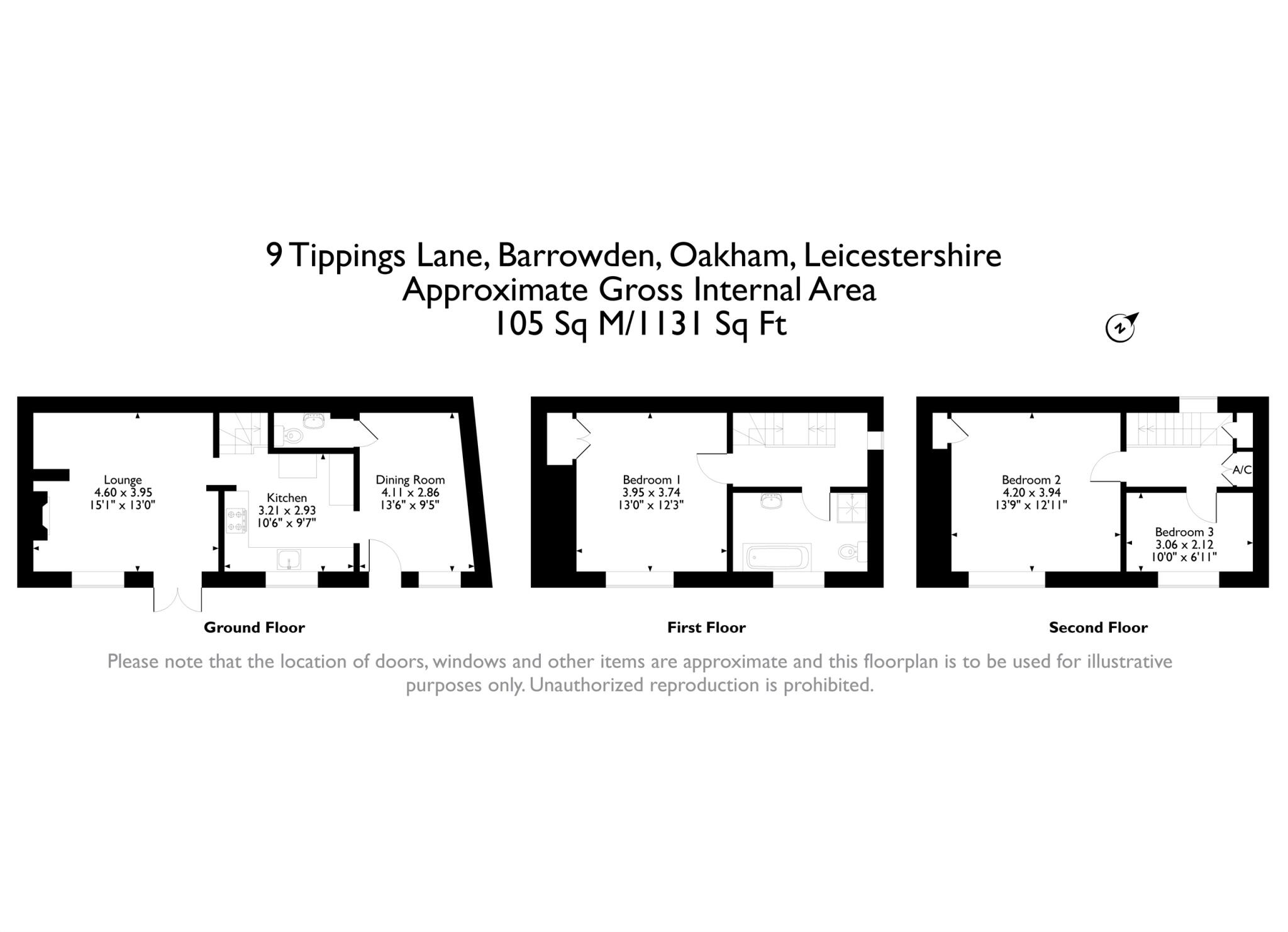 Tippings Lane, Barrowden, Oakham floorplan