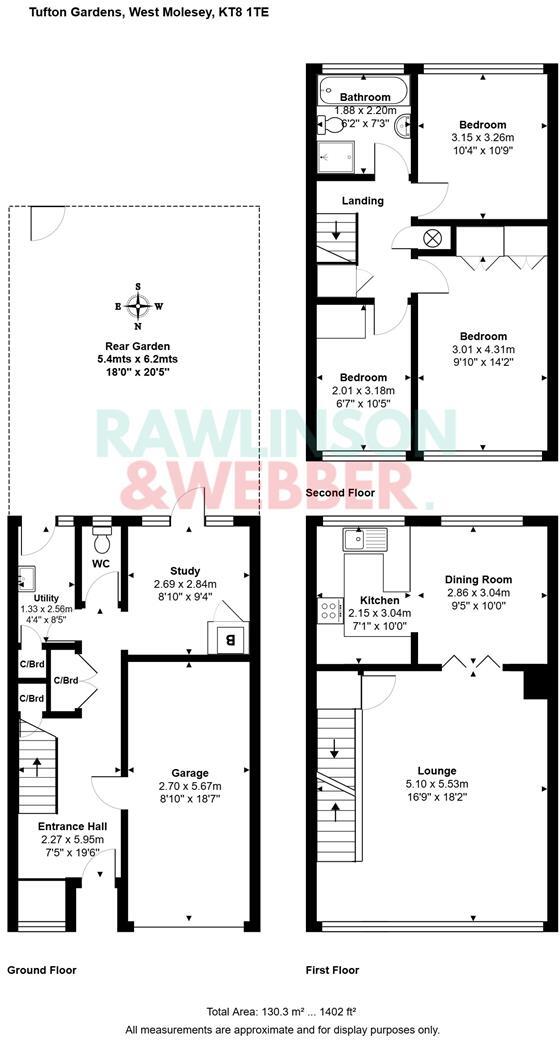 Tufton Gardens, West Molesey floorplan