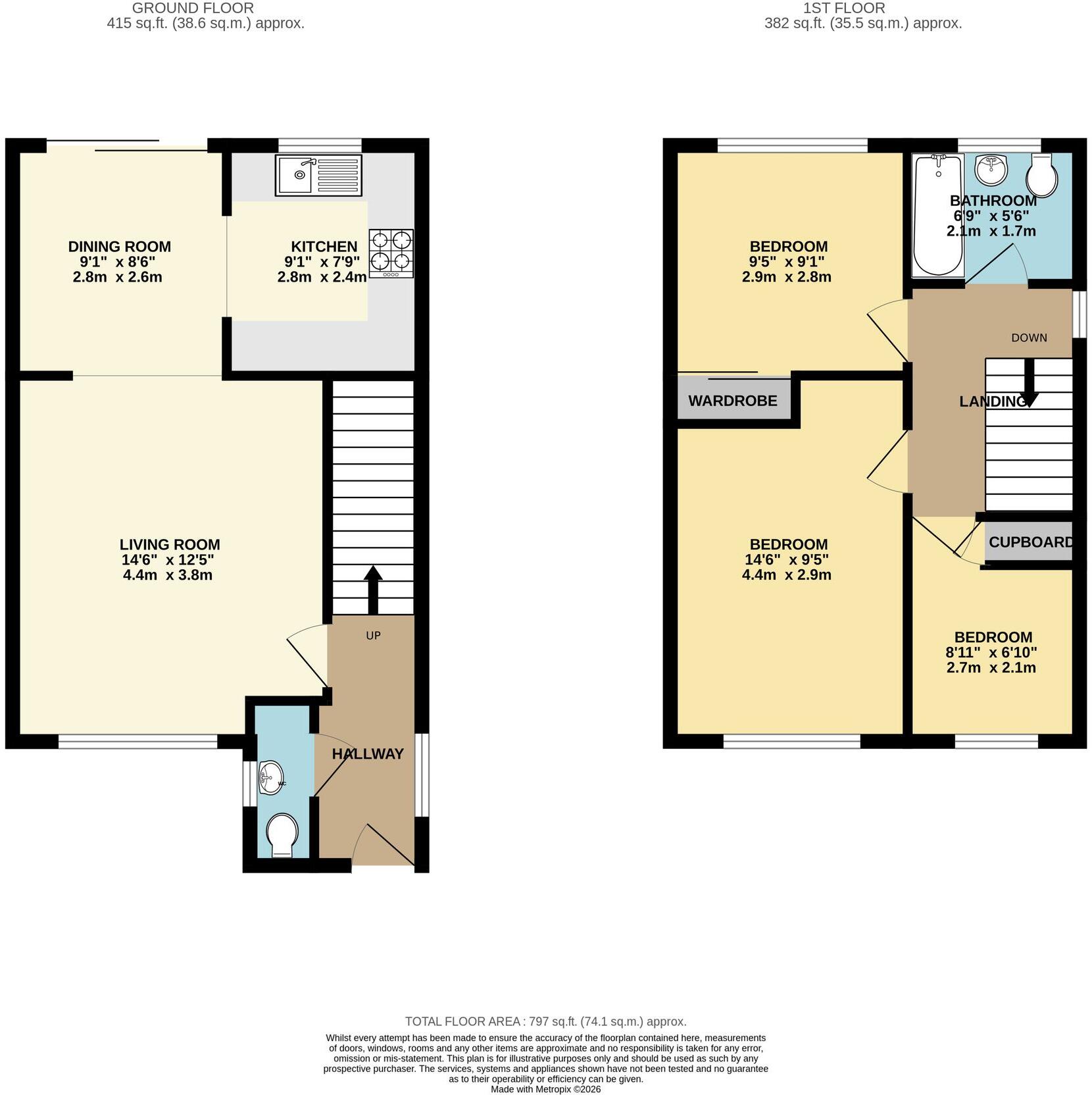 Sheldon Court, Taunton floorplan