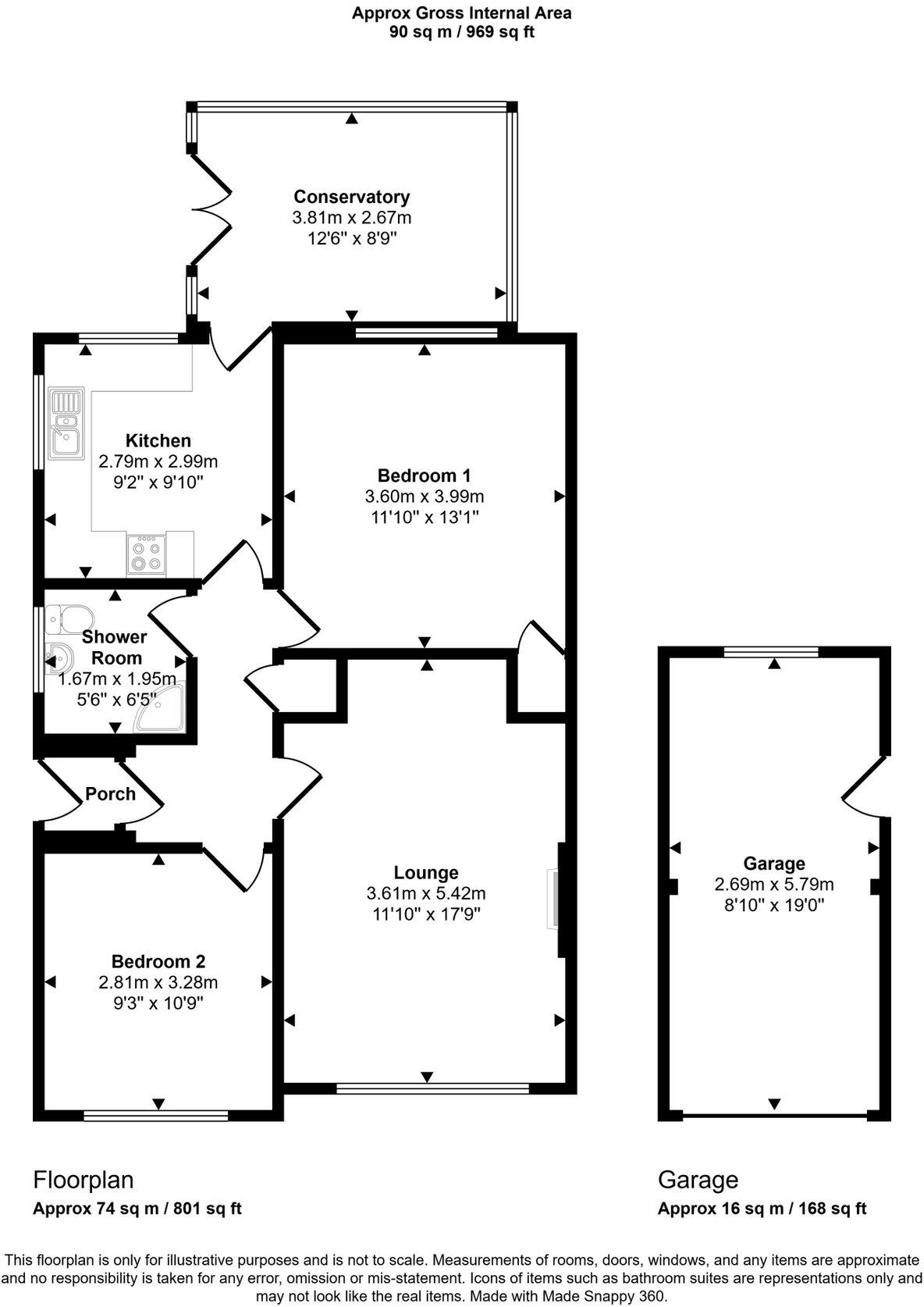 Turnberry Drive, Abergele, LL22 7UD floorplan