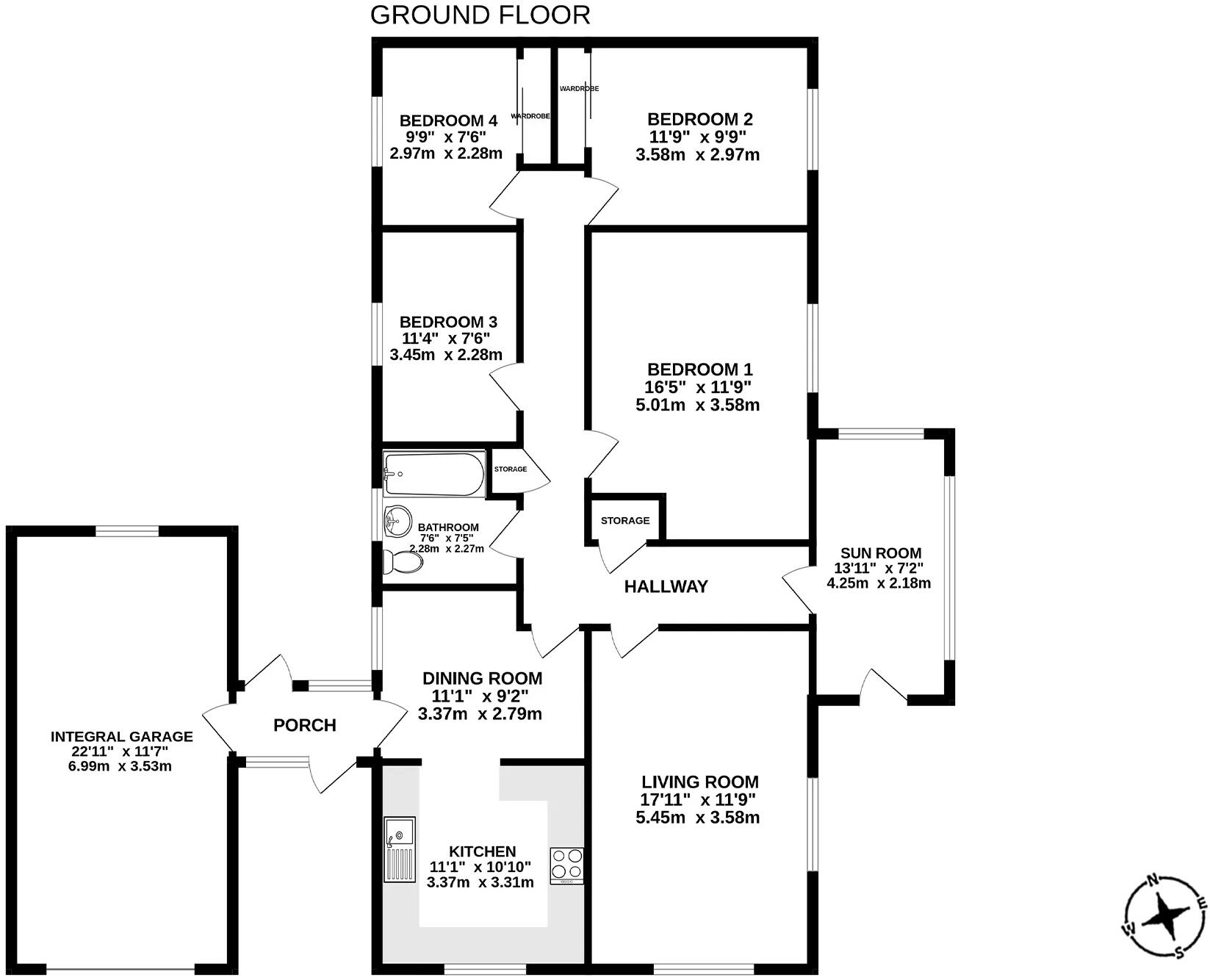 32, Ballalough Estate, Andreas floorplan