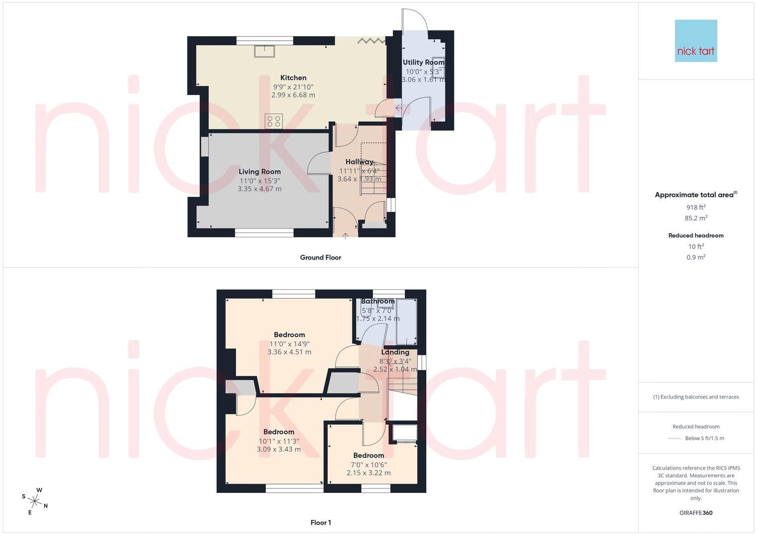 120, Victoria Road, Bridgnorth floorplan