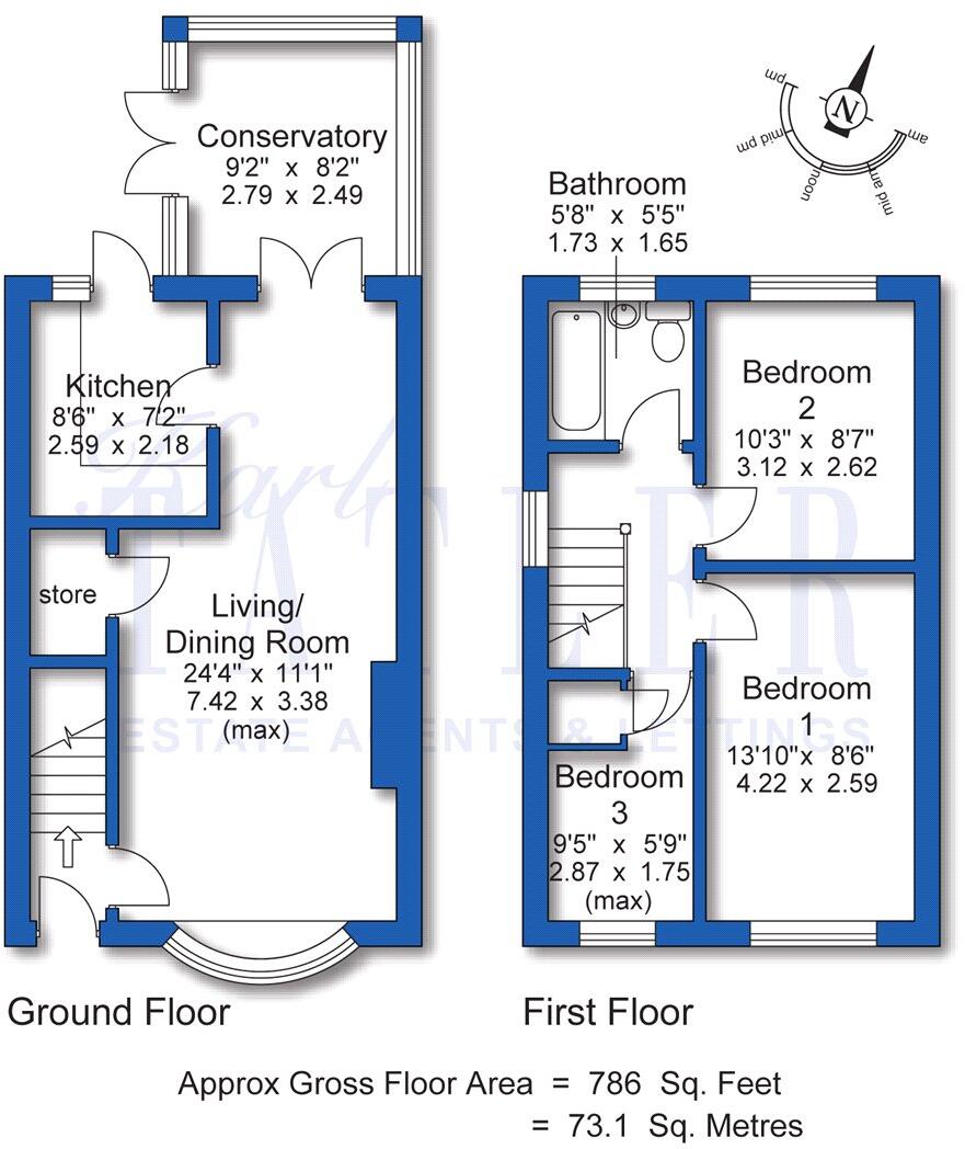 Poulton Royd Drive, Spital, Wirral floorplan