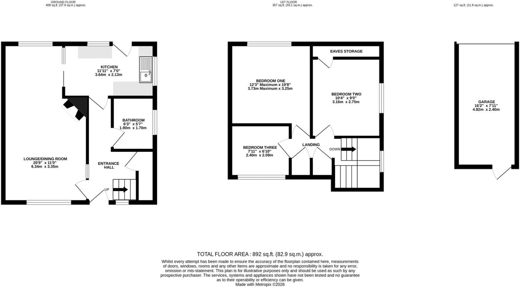 Hoole Road, Hoole floorplan
