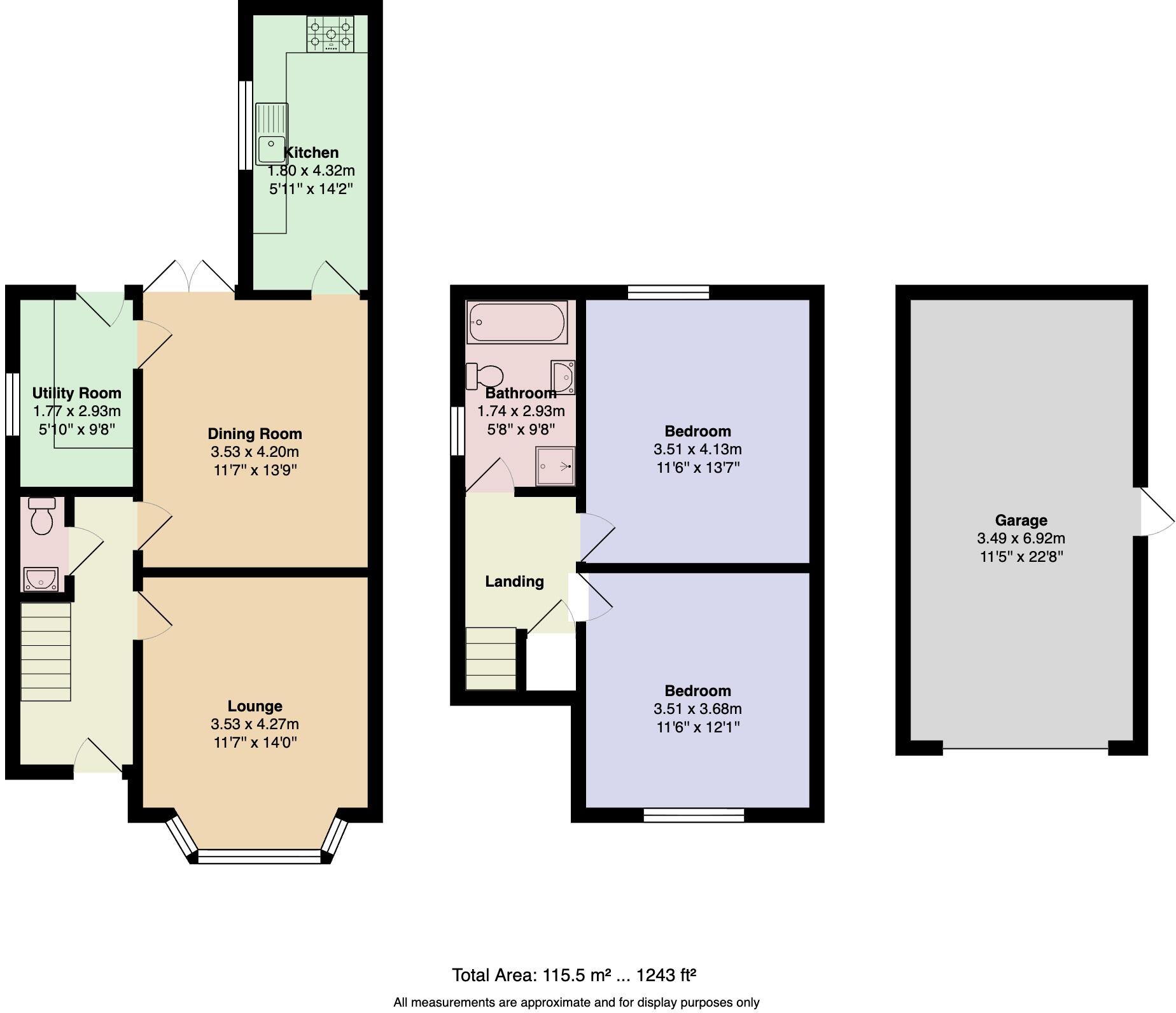 Higher Walton Road, Preston, PR5 floorplan