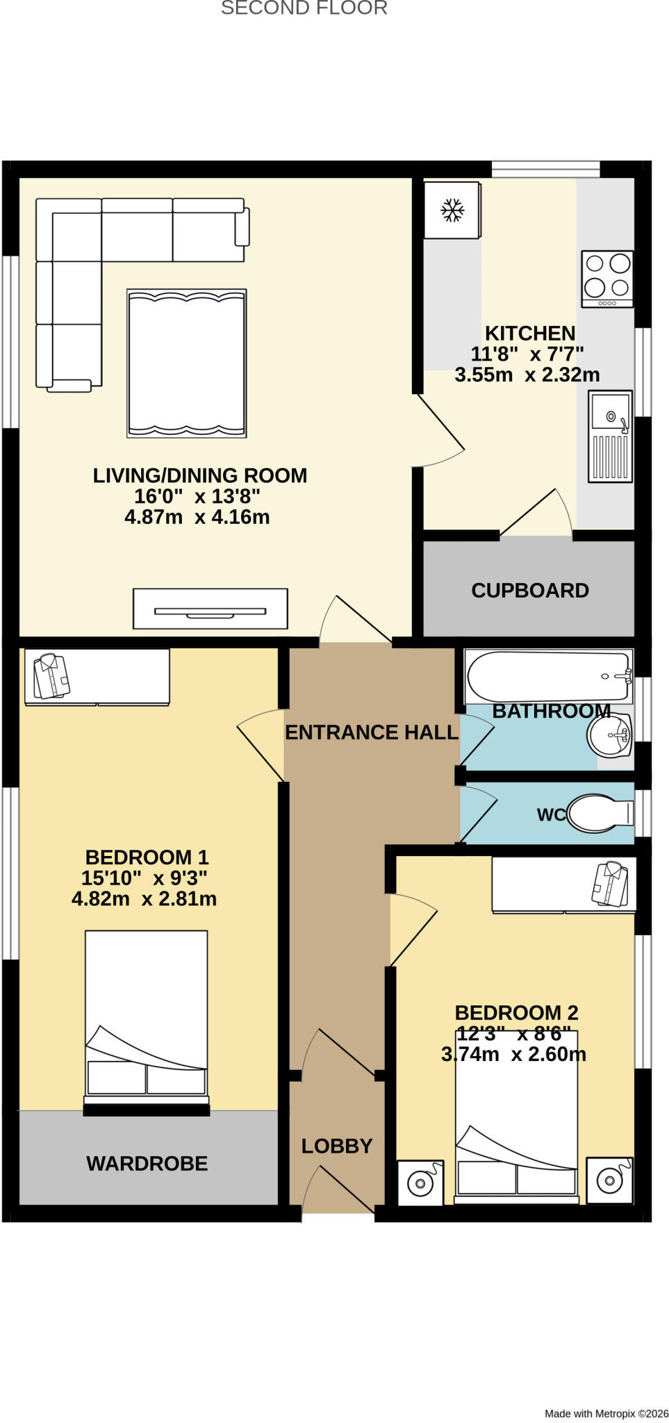 Naseby, Bracknell, Berkshire, RG12 floorplan